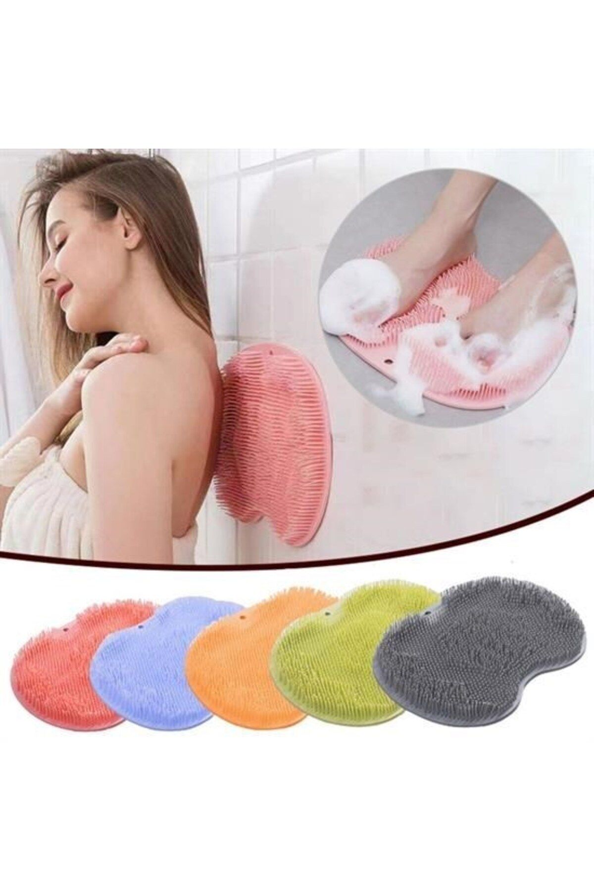 delta online Çok Amaçlı Esnek Yumuşak Banyo El Ayak Vücut Plastik Duş Matı Plastik Banyo Matı