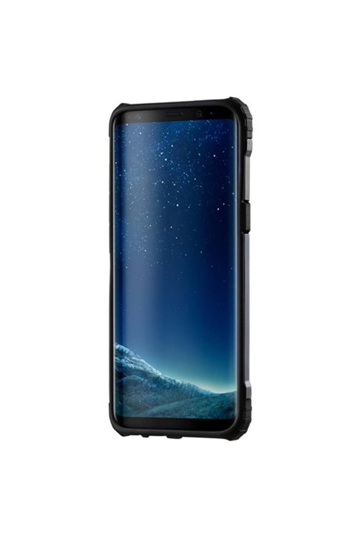 SKYDDAR INNOVATION-Carcasă pentru Samsung Galaxy S8 Plus, Hybrid Armor, Margini cauciucate, Rezistentă la șocuri, set autocolante, Negru 7