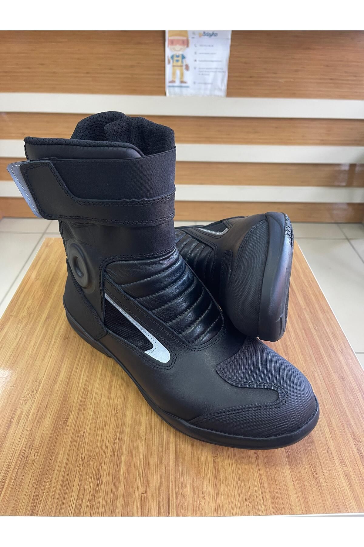 Oks Footwear Yrn 01 Wp Deri Motorcu Botu