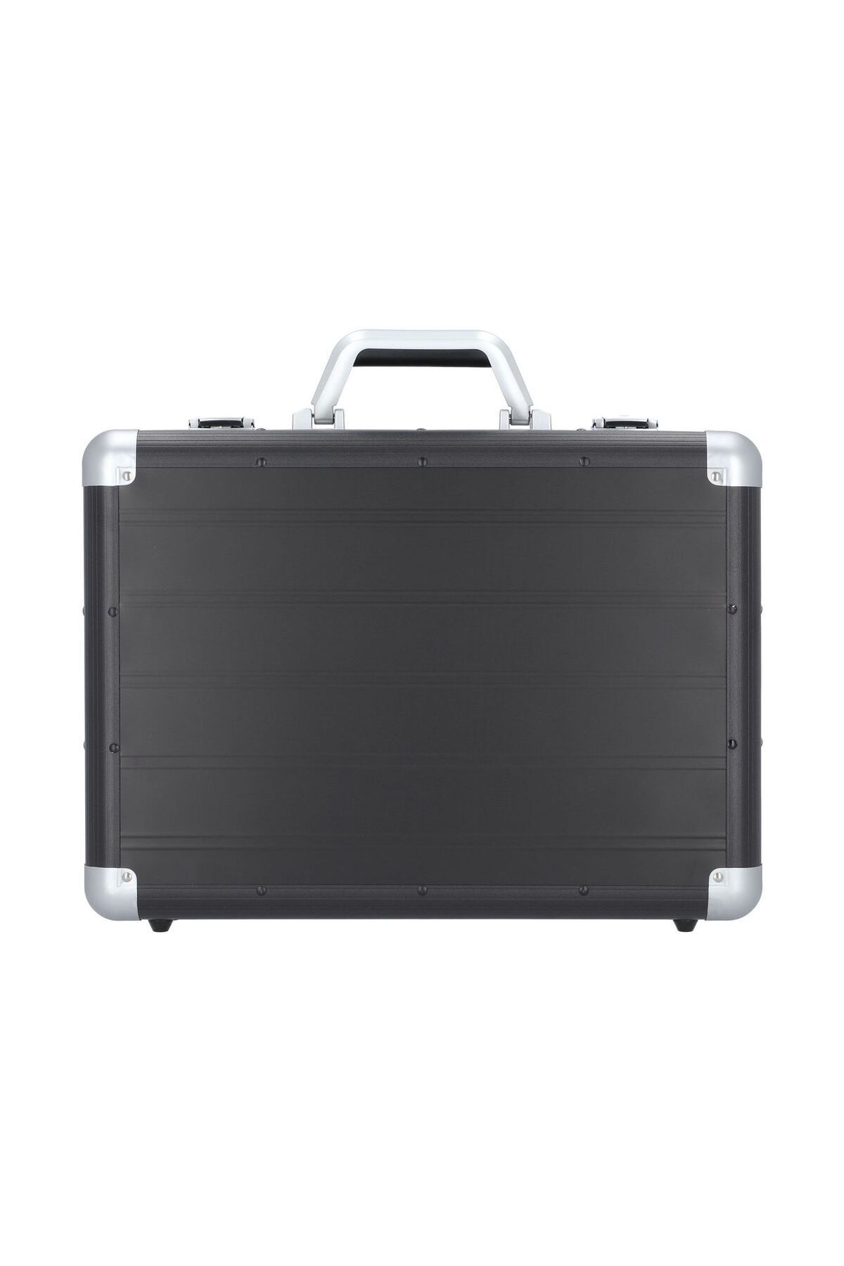 Alumaxx 45 cm Laptop Bölmeli Evrak Çantası, Siyah, Alüminyum, Organizerli