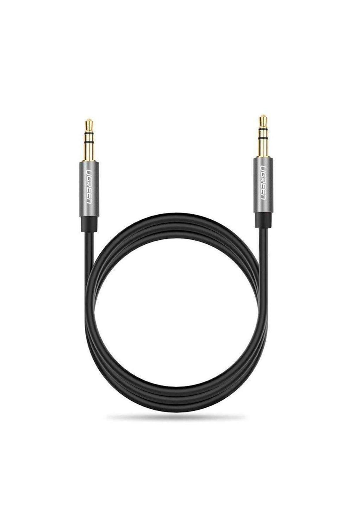 Ugreen 3.5 mm Aux Ses Kablosu, 2 Metre, Siyah, 10735