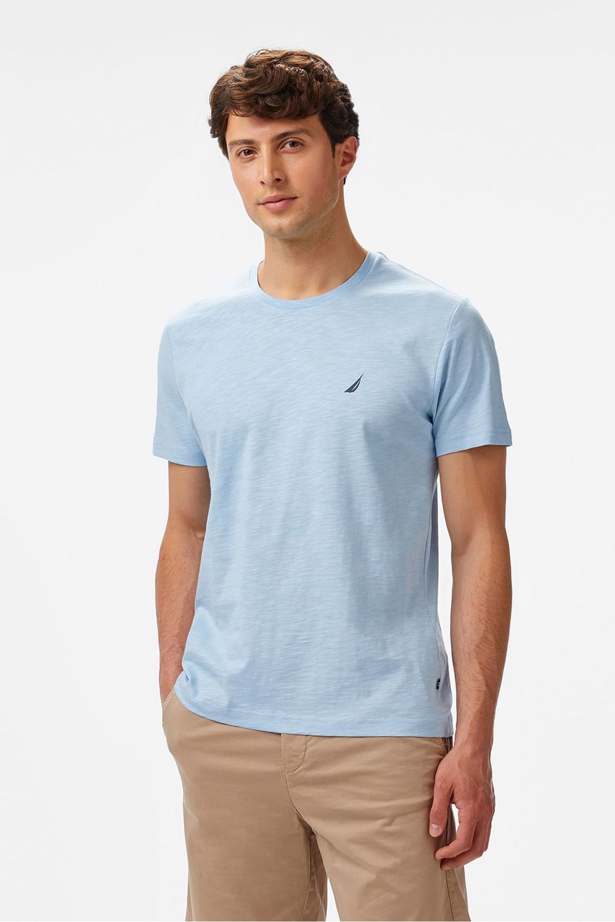 Nautica Erkek Regular Fit T-Shirt - Mavi