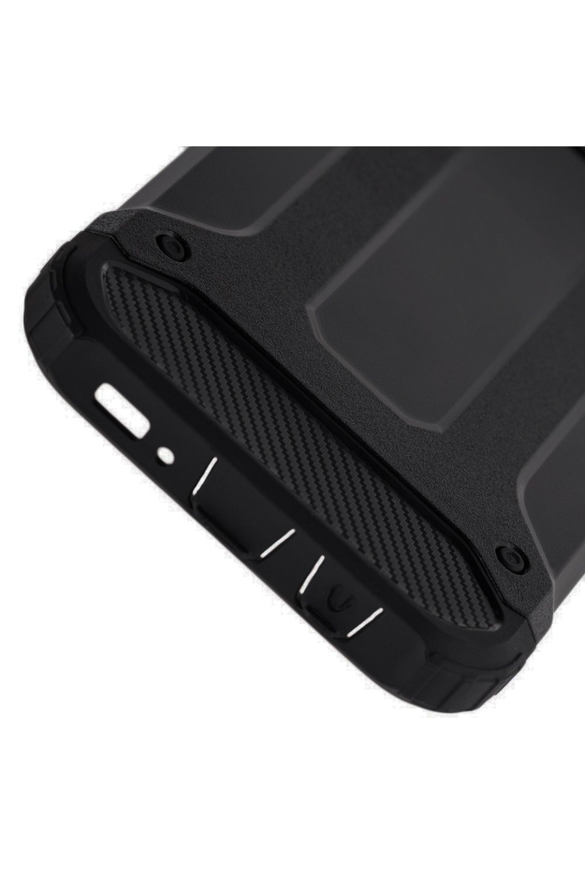 SKYDDAR INNOVATION-Carcasă pentru Samsung Galaxy S8 Plus, Hybrid Armor, Margini cauciucate, Rezistentă la șocuri, set autocolante, Negru 5