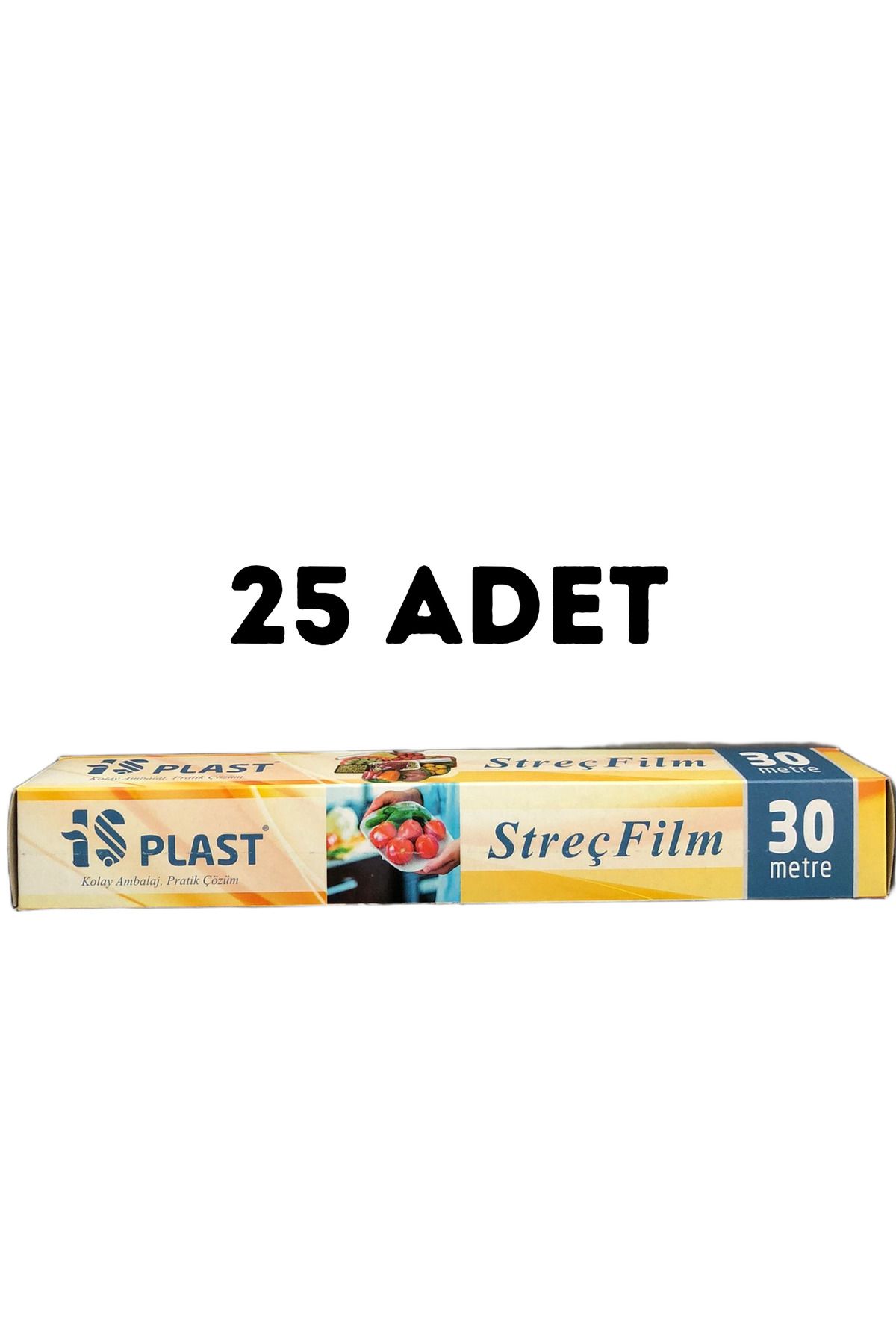 Home 30X30 Gıda Streç Film 25'Lİ Paket – Yüksek Kalite, Dayanıklı ve Pratik Kullanım