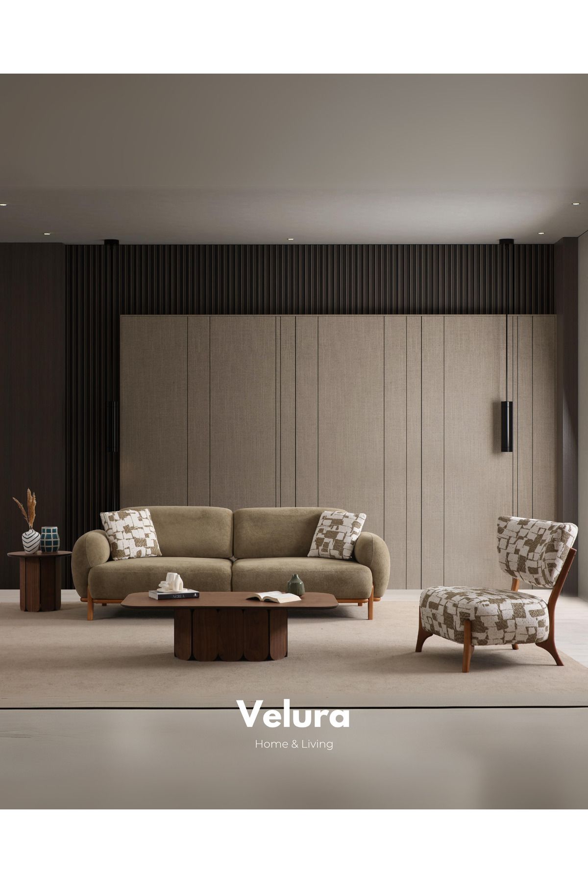 Velura Home & Living Vezir Koltuk Takımı & Oturma Grubu (3+1 )