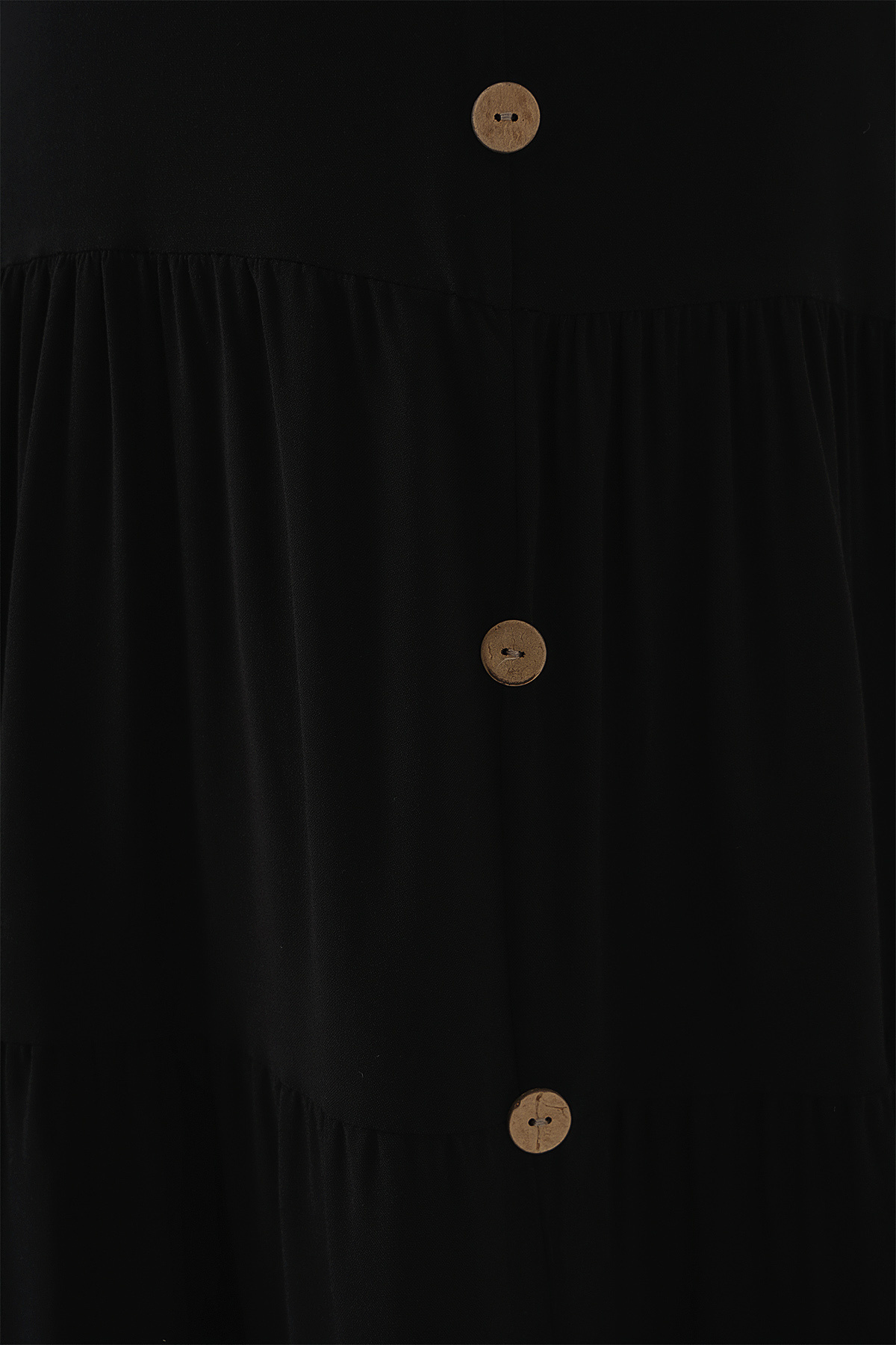 Bigdart-Rochie scurtă cu butoni Zero pentru femei 2571 - neagră 5