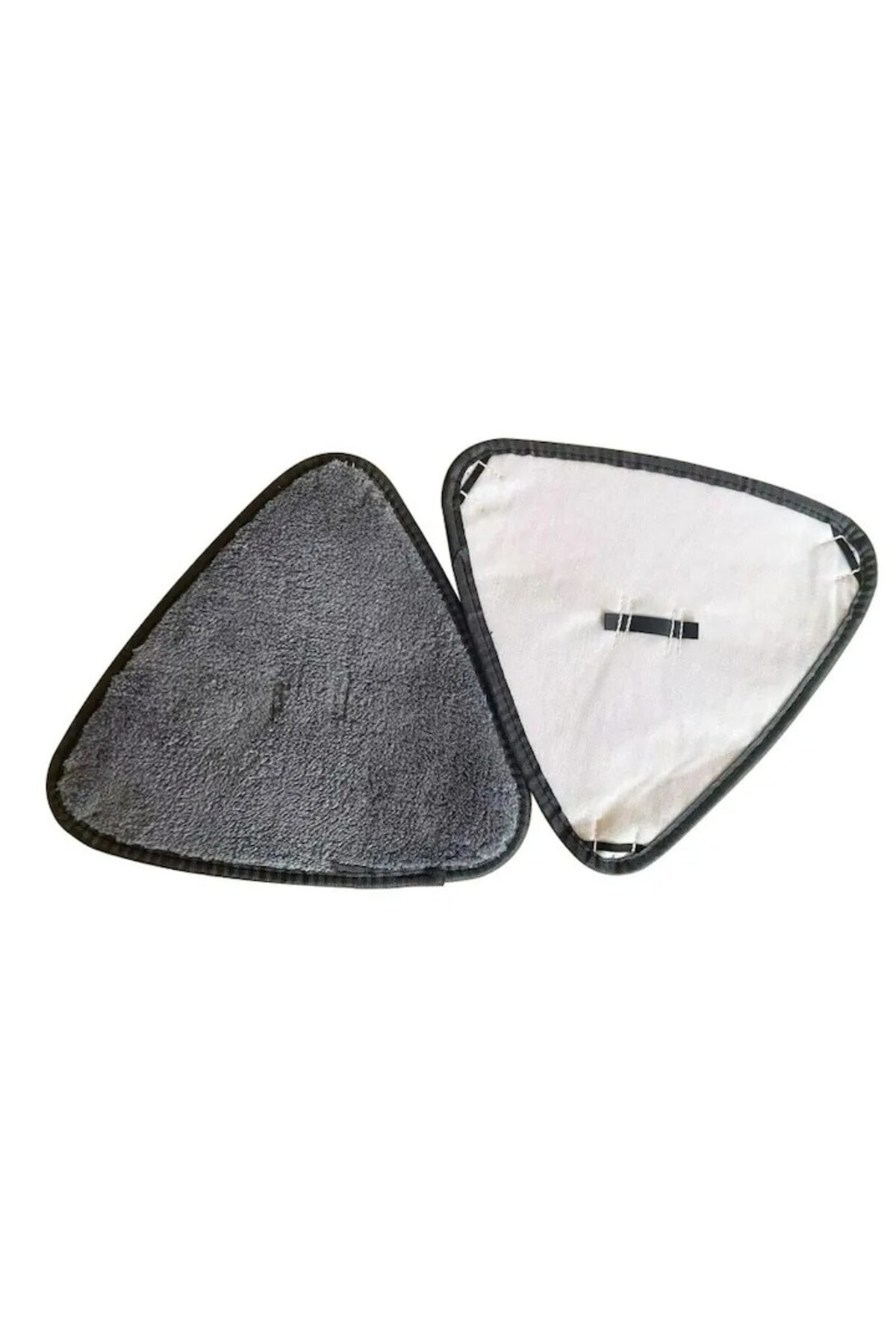 HOZRO-Set of 3 HOZRO Triangle Mop Cloths, Elegant Gray Color 2