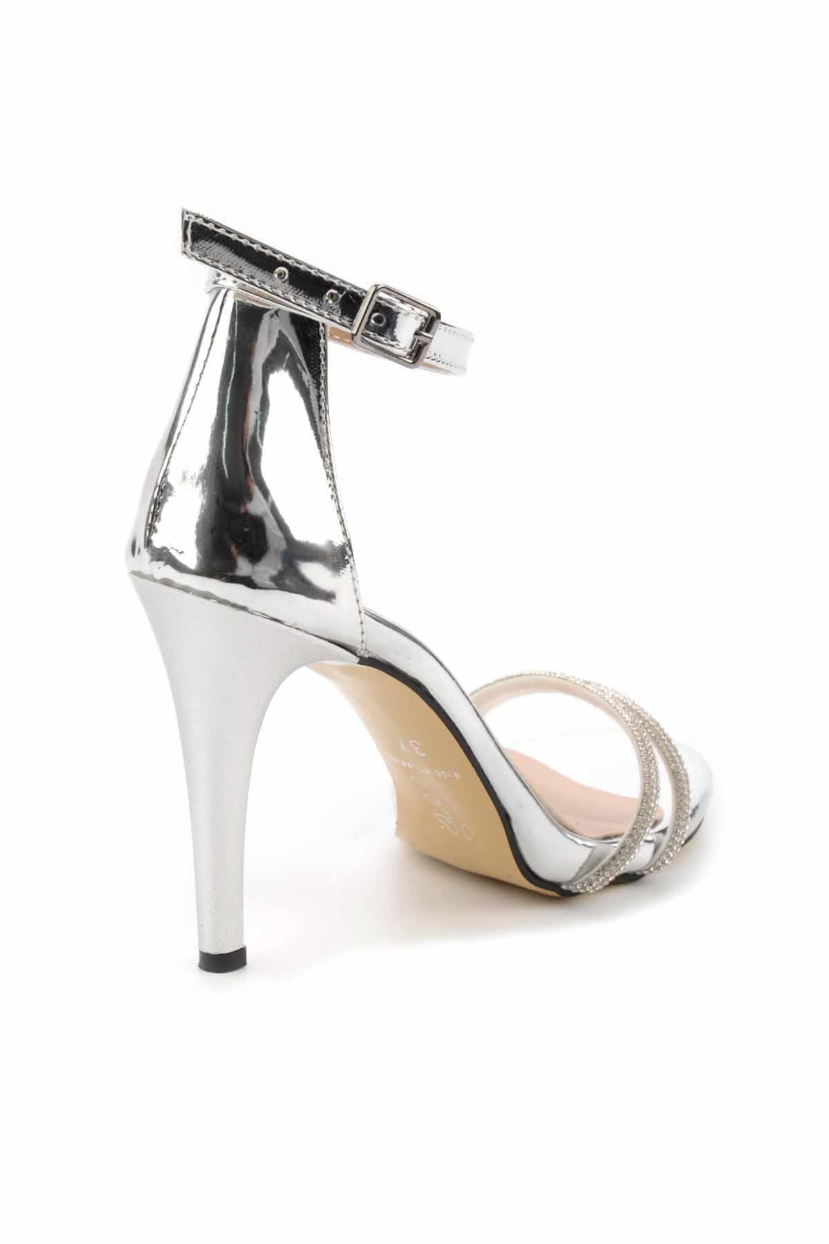 Bambi-Lame Damen Abendkleid Schuhe K01726110139 4