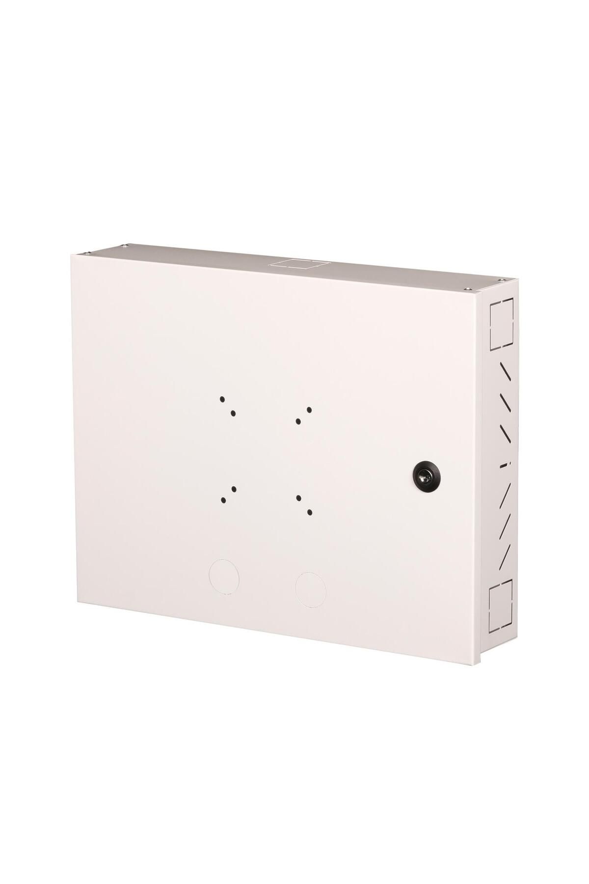 Lande - DVRboxE 19" Duvar Tipi Pano Kabinet – Kilitli, Havalandırmalı, Monoblok, 50 kg Kapasiteli