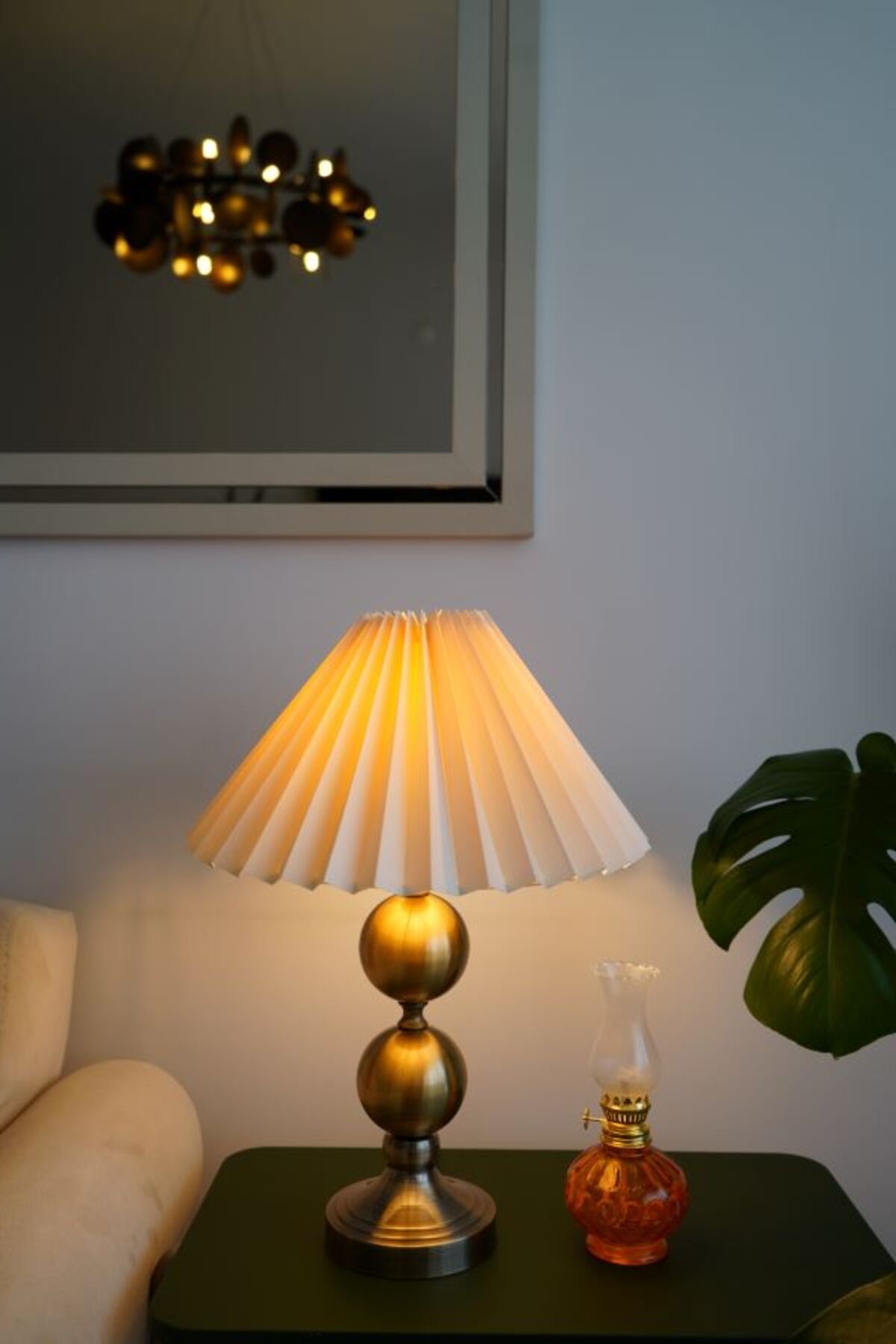 retro home design Eskitme Dejavu Ayaklı Umbrella Model Şapkalı Dekoratif Yatak Odası Salon Abajur Masa Lambası