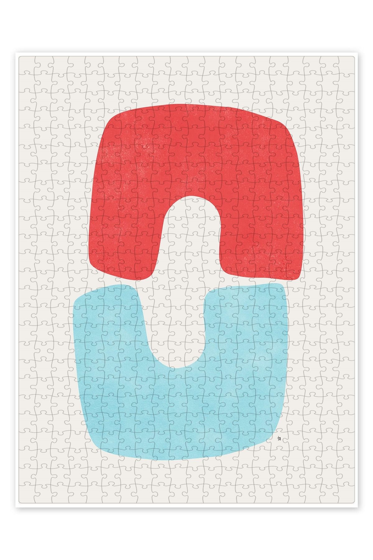 Jeronkarji Celes 500 Parça Puzzle Yapboz Bohem Soyut Sanat Temalı