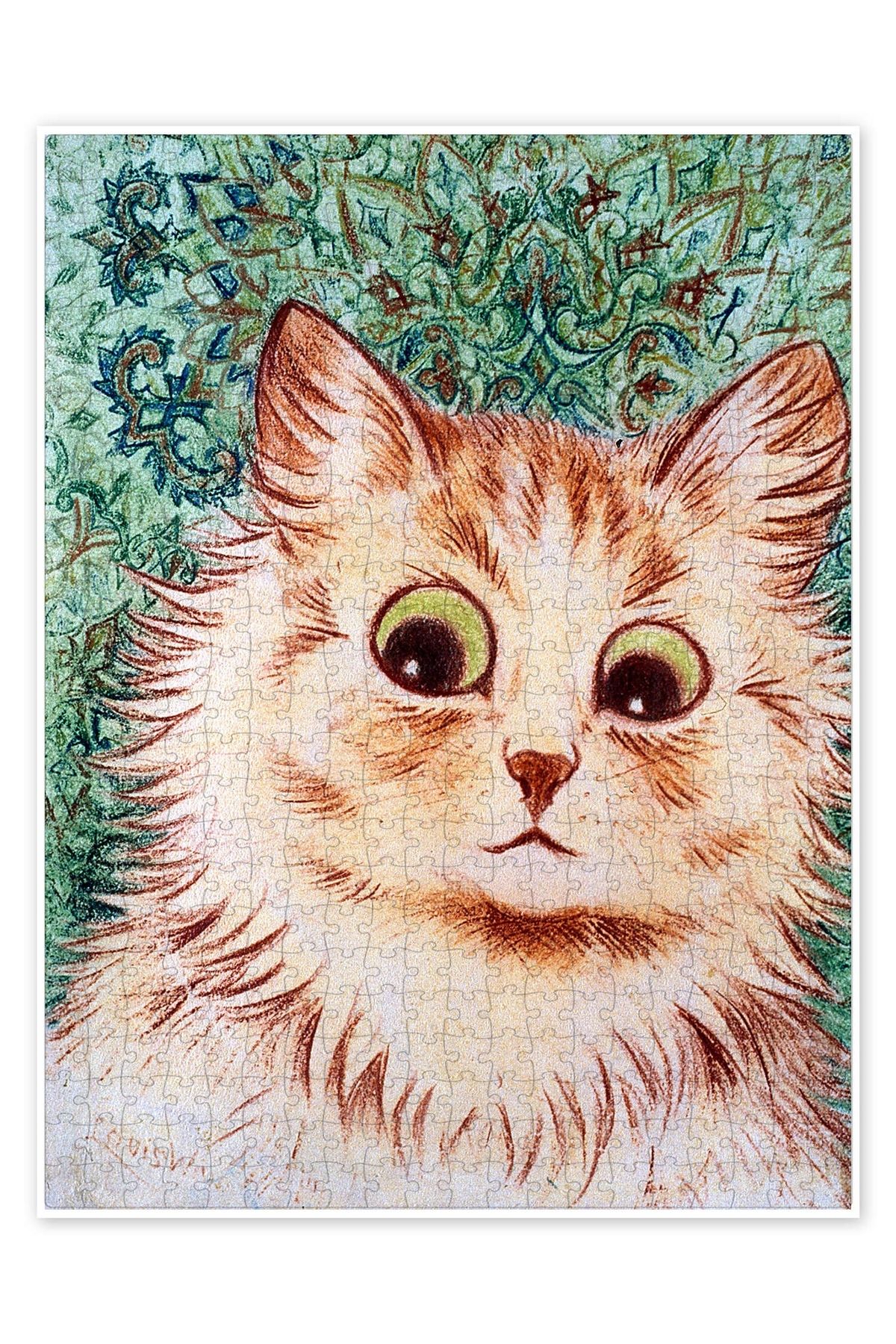 Jeronkarji Kaleidoscope Cats II 500 Parça Puzzle Yapboz Kedi Köpek Temalı Doğa ve Orman Hayvanları