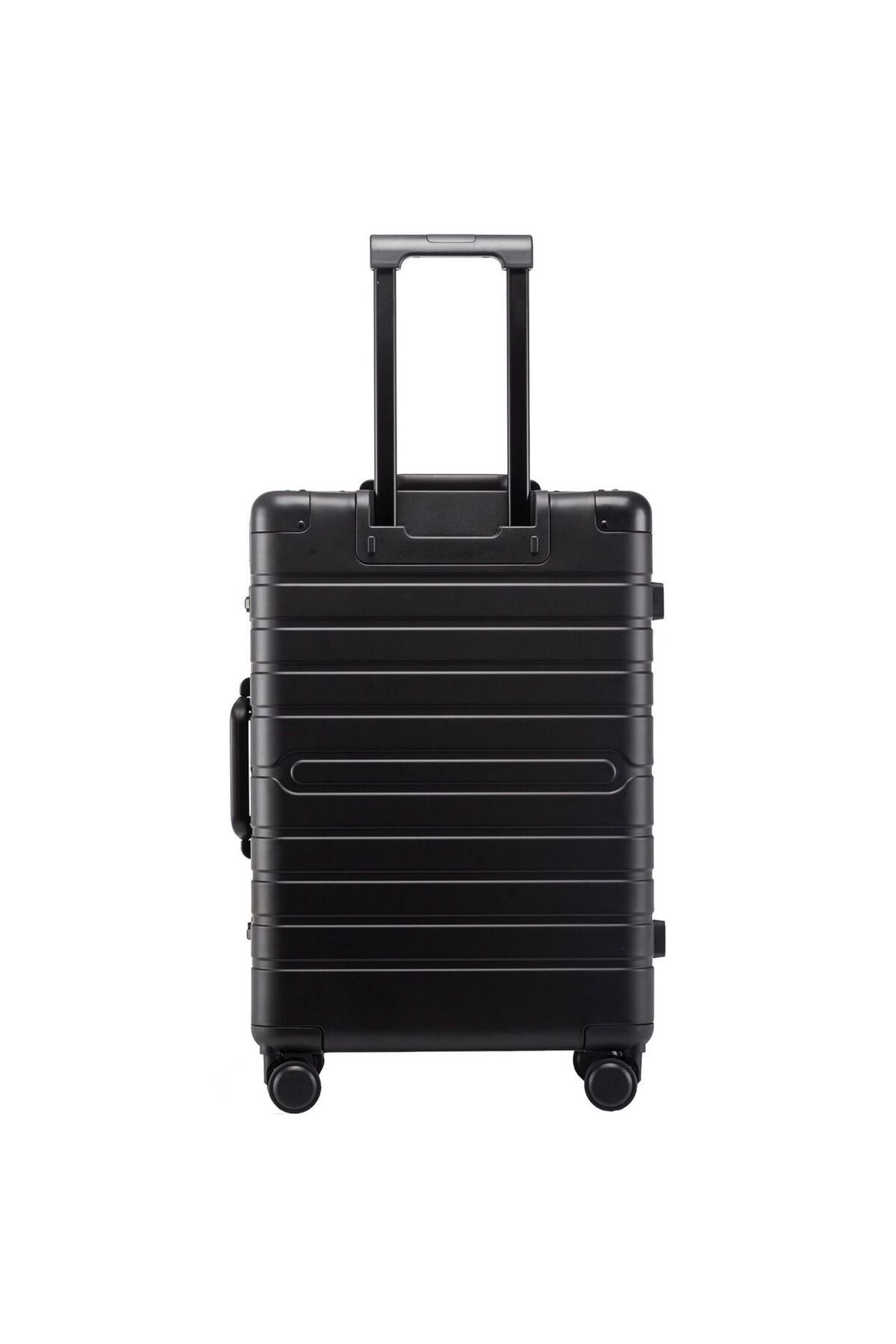 Alumaxx Gravity 55 cm 4 Tekerlekli Kabin Trolley, Siyah, Alüminyum Sert Kasa
