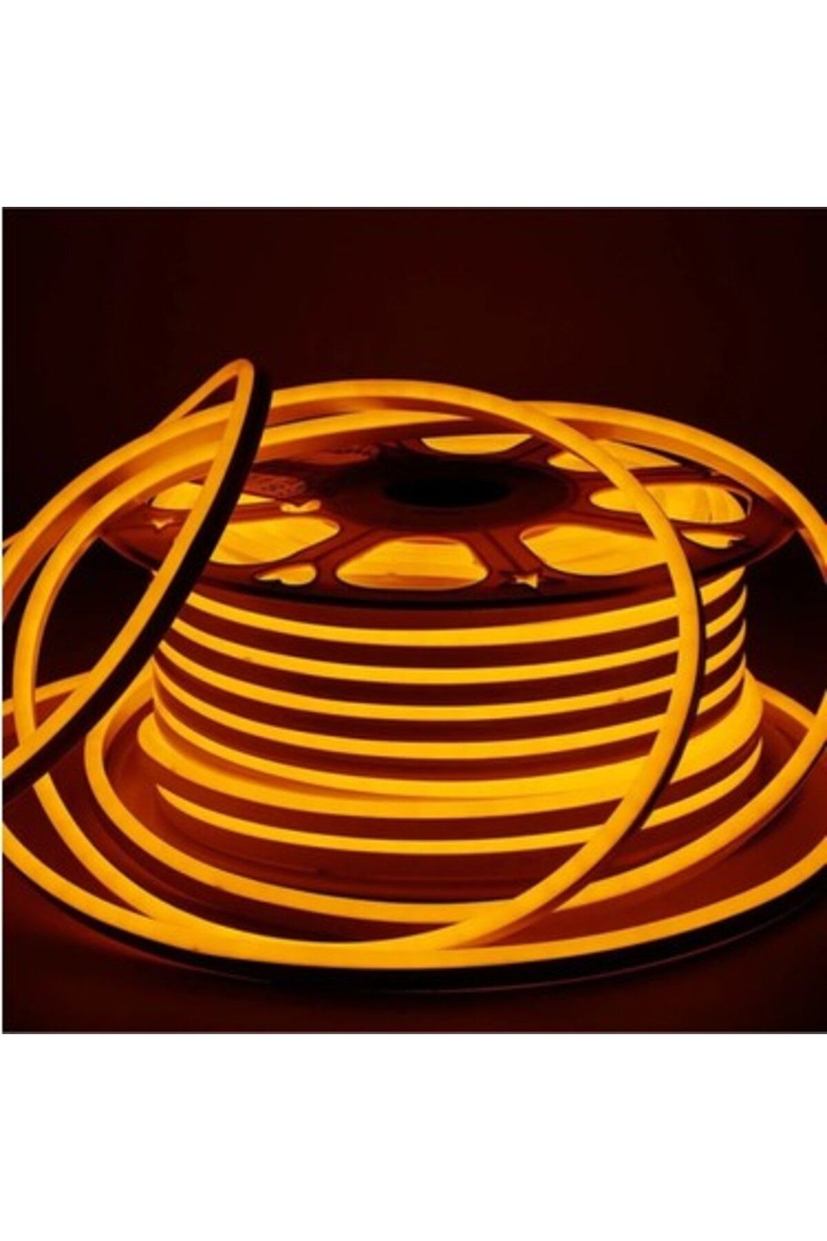 Cata 12V DIŞ MEKAN NEON ŞERİT LED AMBER ( 300LM/MT )