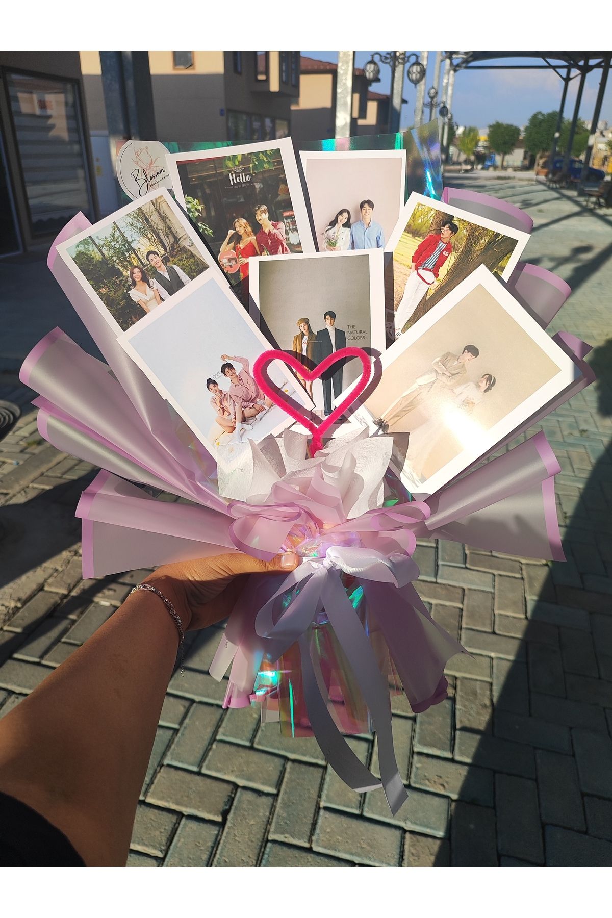 Handmade Fotoğraflı buket