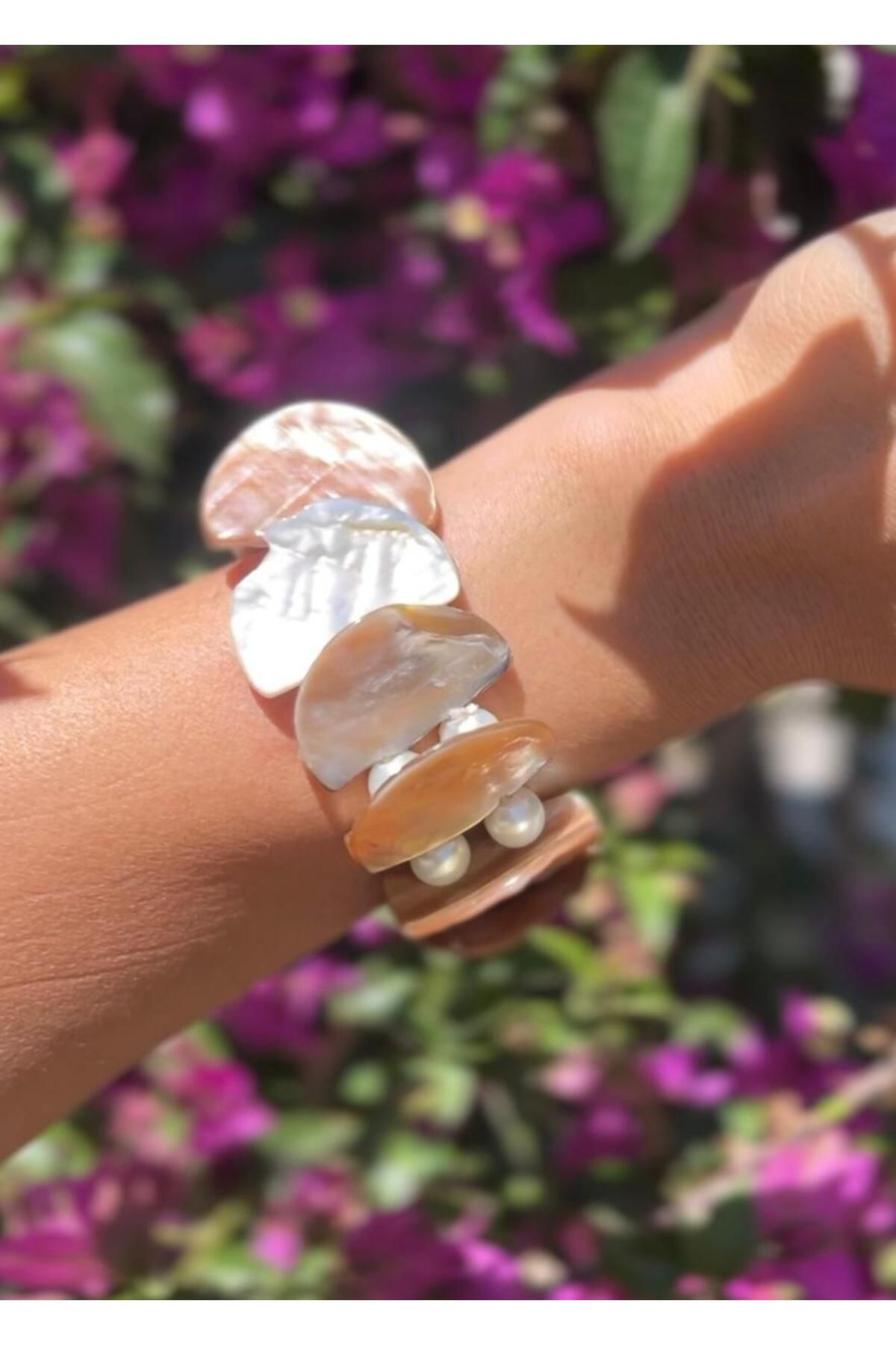 Crystalclem Doğal Taş Bileklik Coralia Model