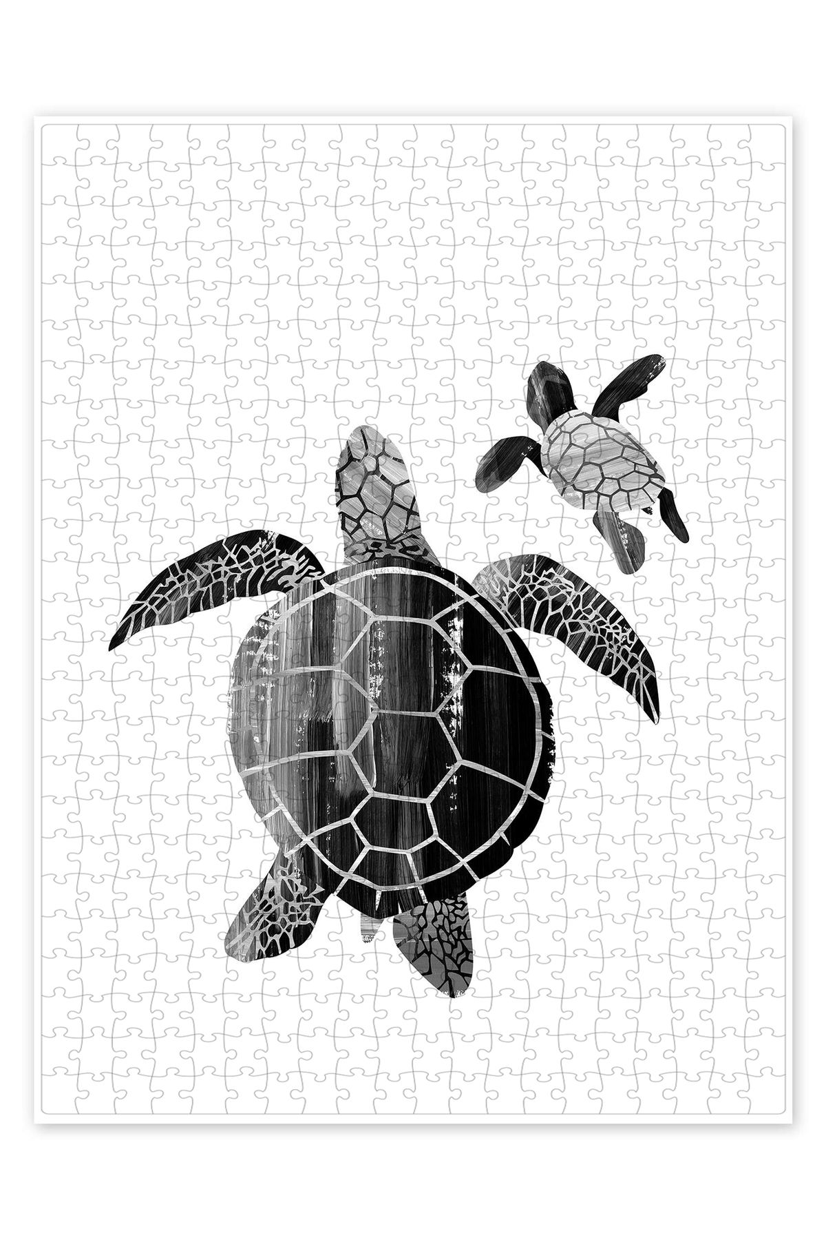 Jeronkarji Birlikte Dalış 500 Parça Puzzle Yapboz Çocuklar için Neşeli Hayvan Temalı