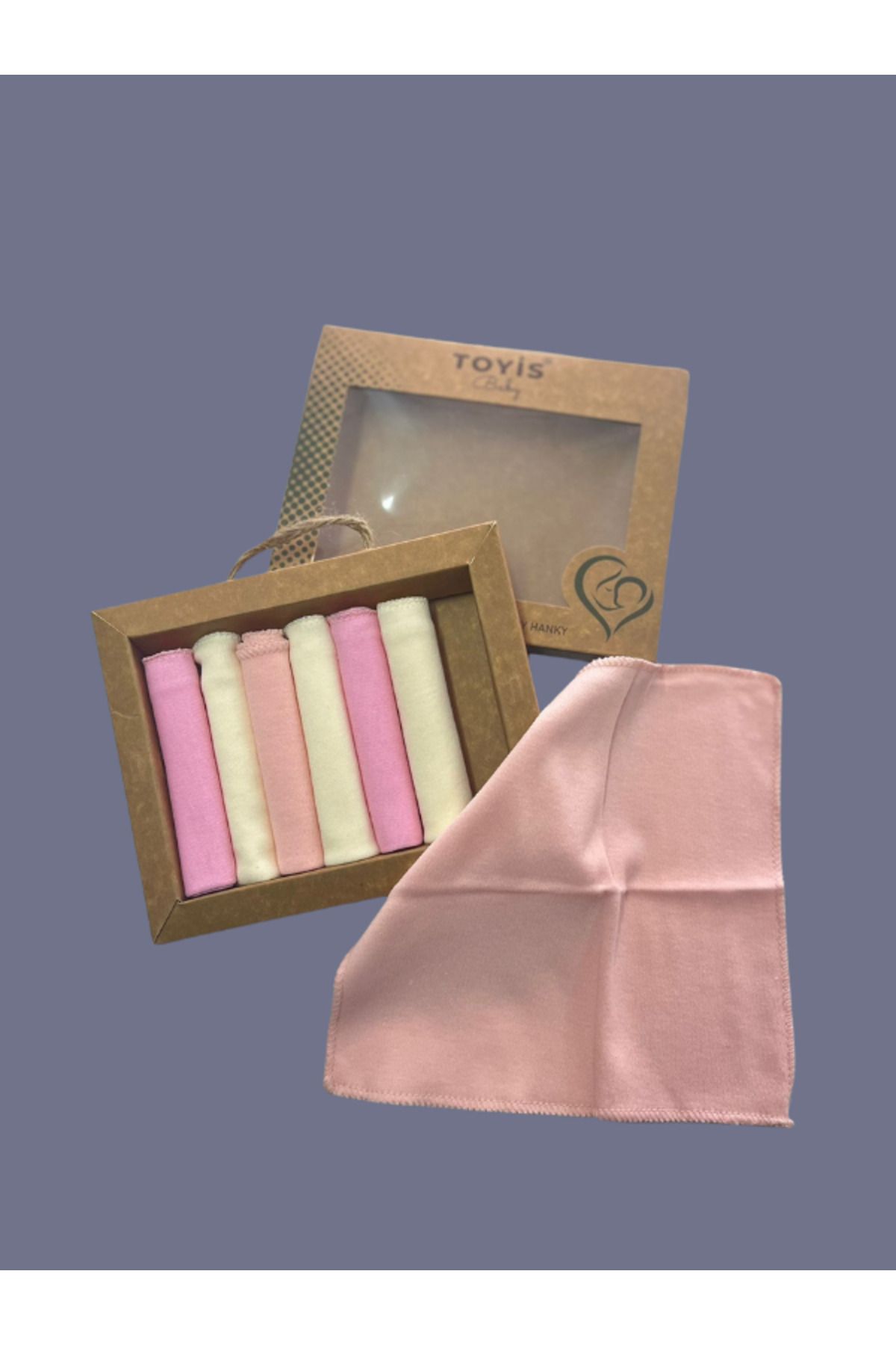 toyis baby TOYİS CRAFT KUTU 7'Lİ & 100 PAMUKLU AĞIZ MENDİLİ