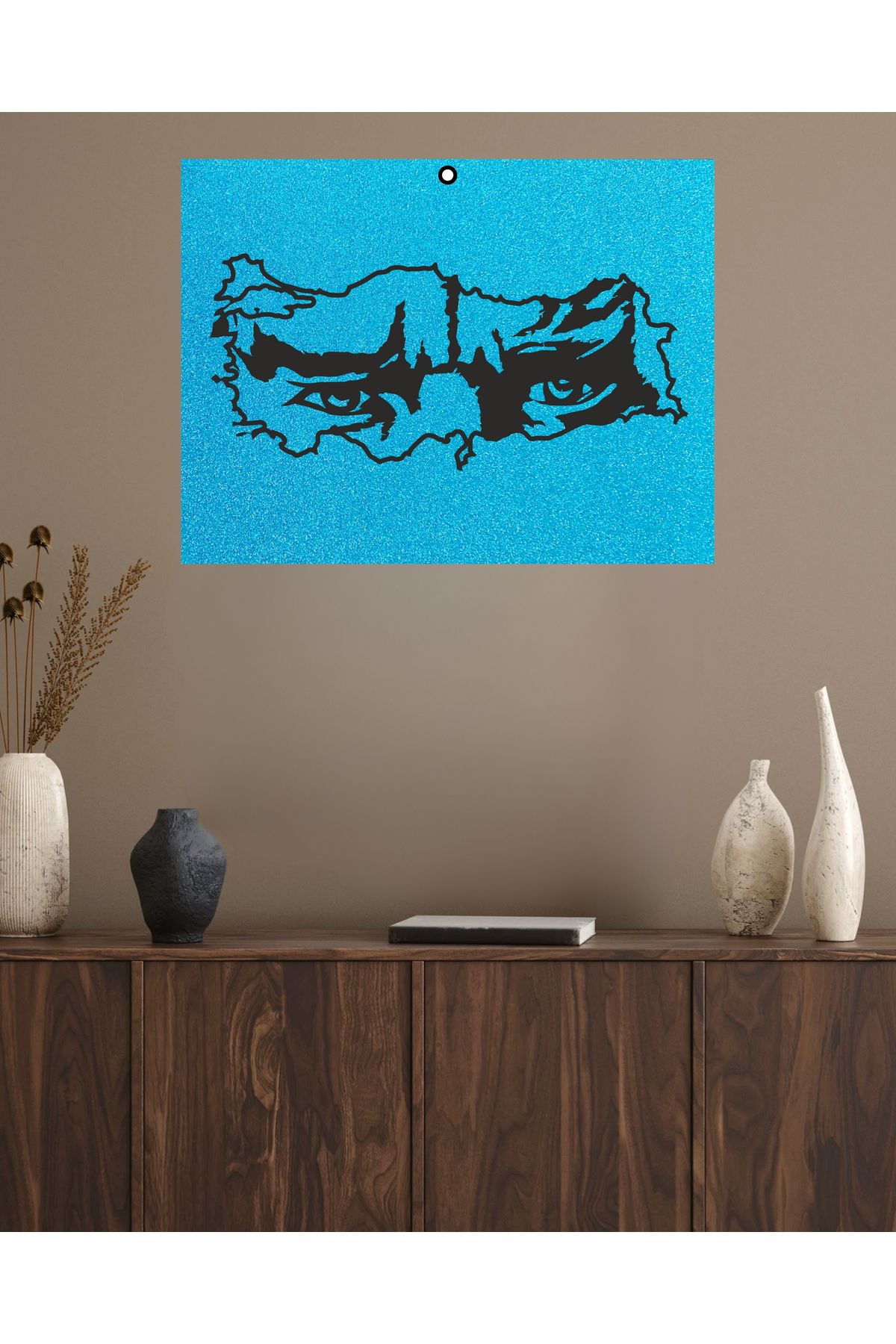 Grand Fine Art Çerçevesiz Sim Karton Üzeri Lazer Kesim Mdf Atatürk Tablo