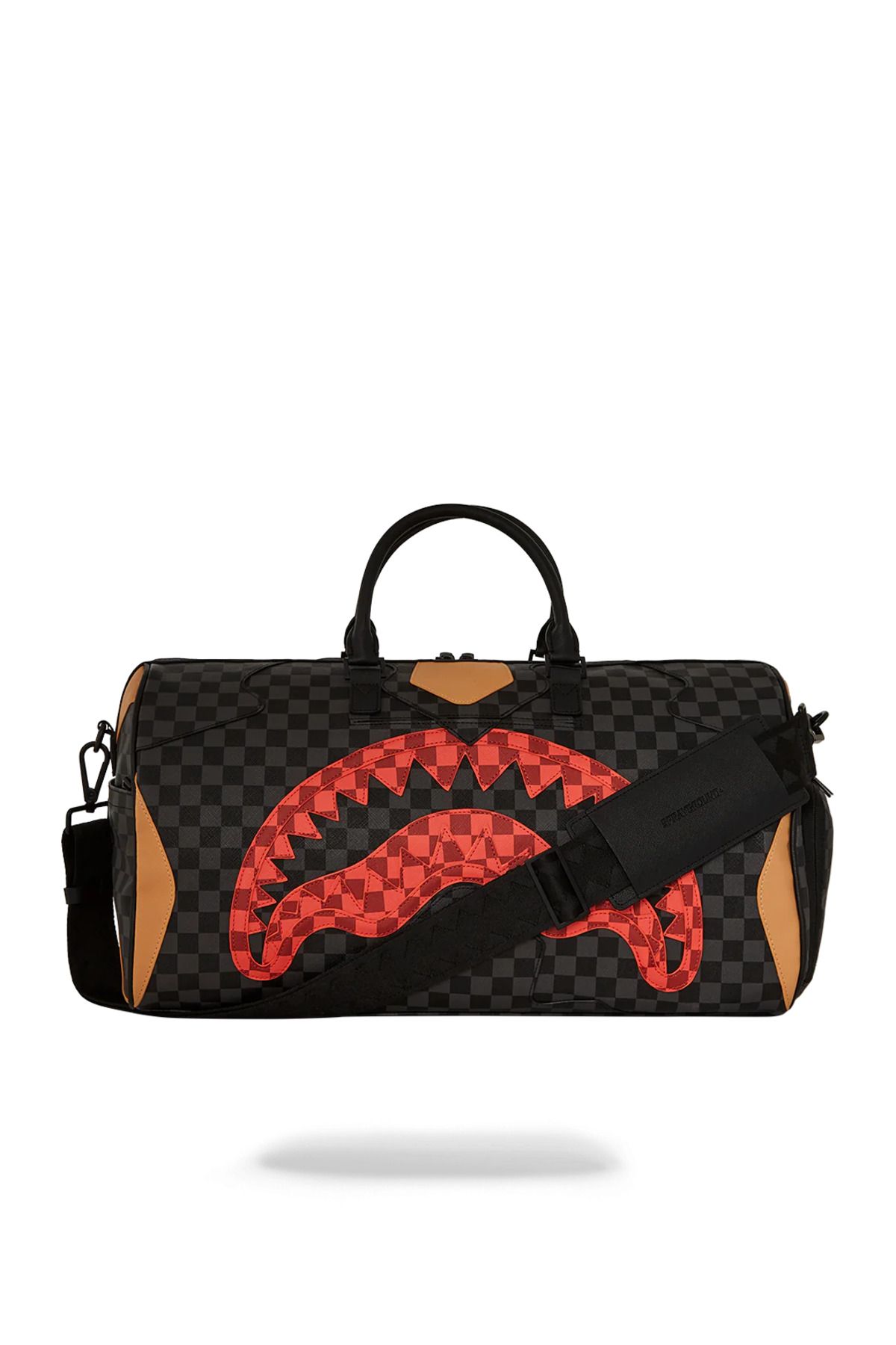 Sprayground Evil Genius Duffle Çanta, Suya Dayanıklı, Suni Deri, Spor Ayakkabı Bölmeli