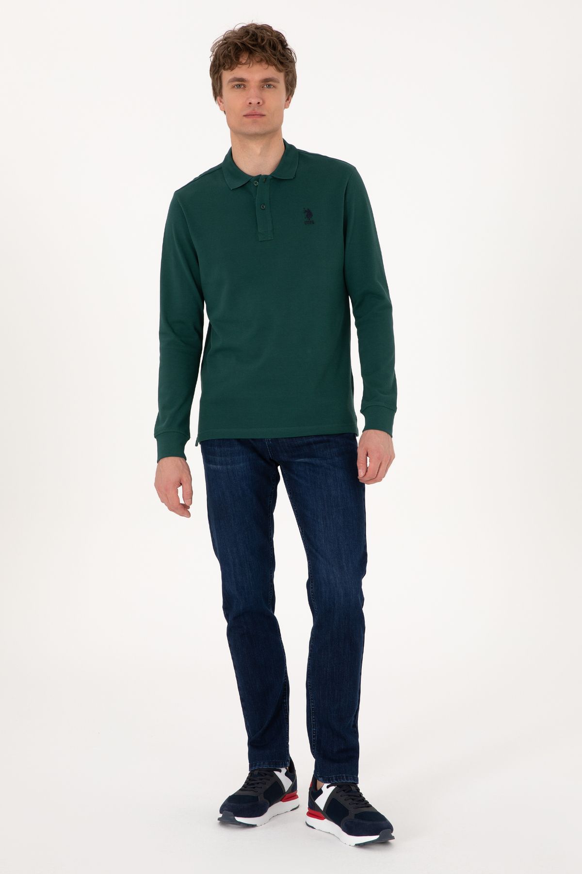 U.S. Polo Assn. Erkek Koyu Mavi Jean Pantolon 50289460-DN0023
