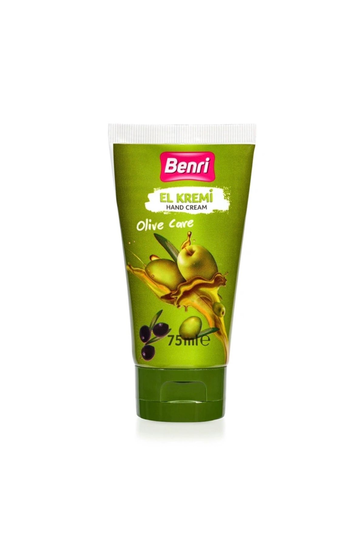 Benri Olive Care El Kremi Tüp 75ml - Zeytinyağı Kokulu