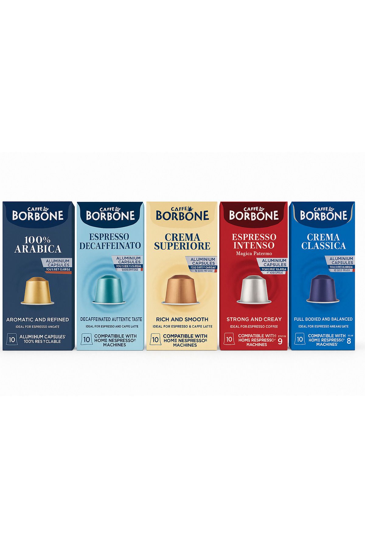 Caffe Borbone Caffè Borbone Karışık Lezzetler Serisi – 5’li Kapsül Set