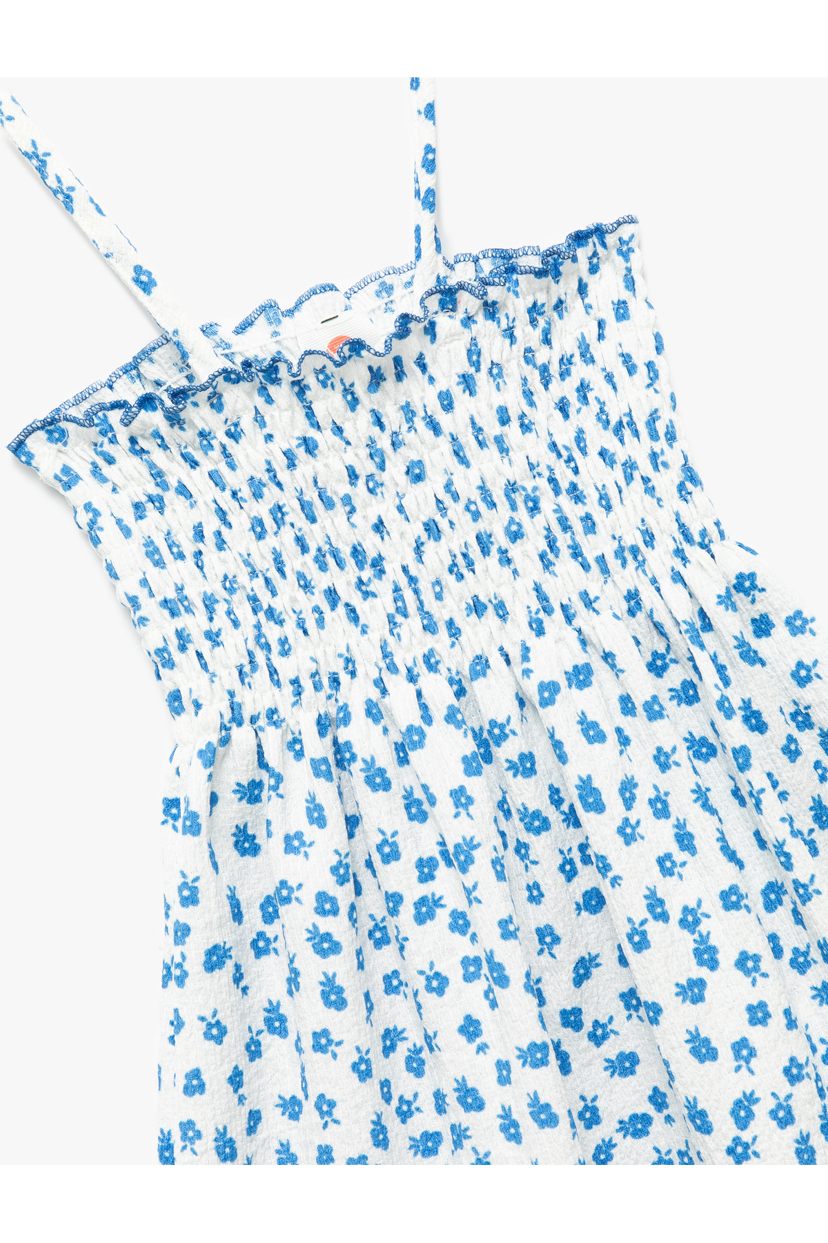 Koton Gipeli Çiçek Desenli A Kesim Askılı Elbise fotoğrafı 3 (önizleme)