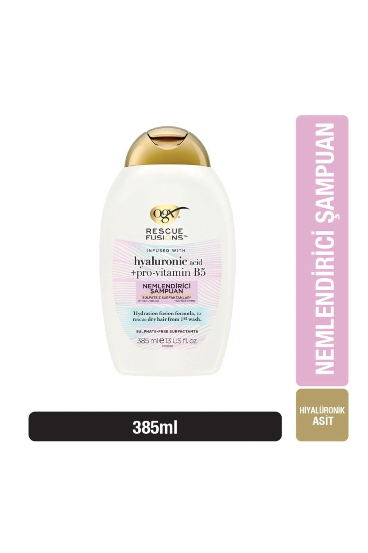 OGX Rescue Fusions Nemlendirici Şampuan Sulfatsız 385 ml