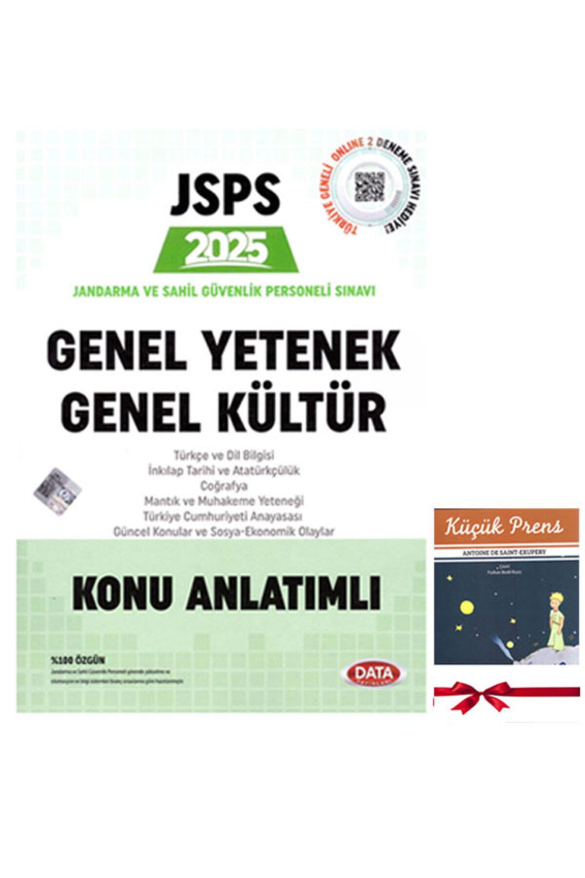 Data Yayınları 2026-2025 JSPS Jandarma ve Sahil Güvenlik Personeli Genel Yetenek Genel Kültür Hazırlık Kitabı