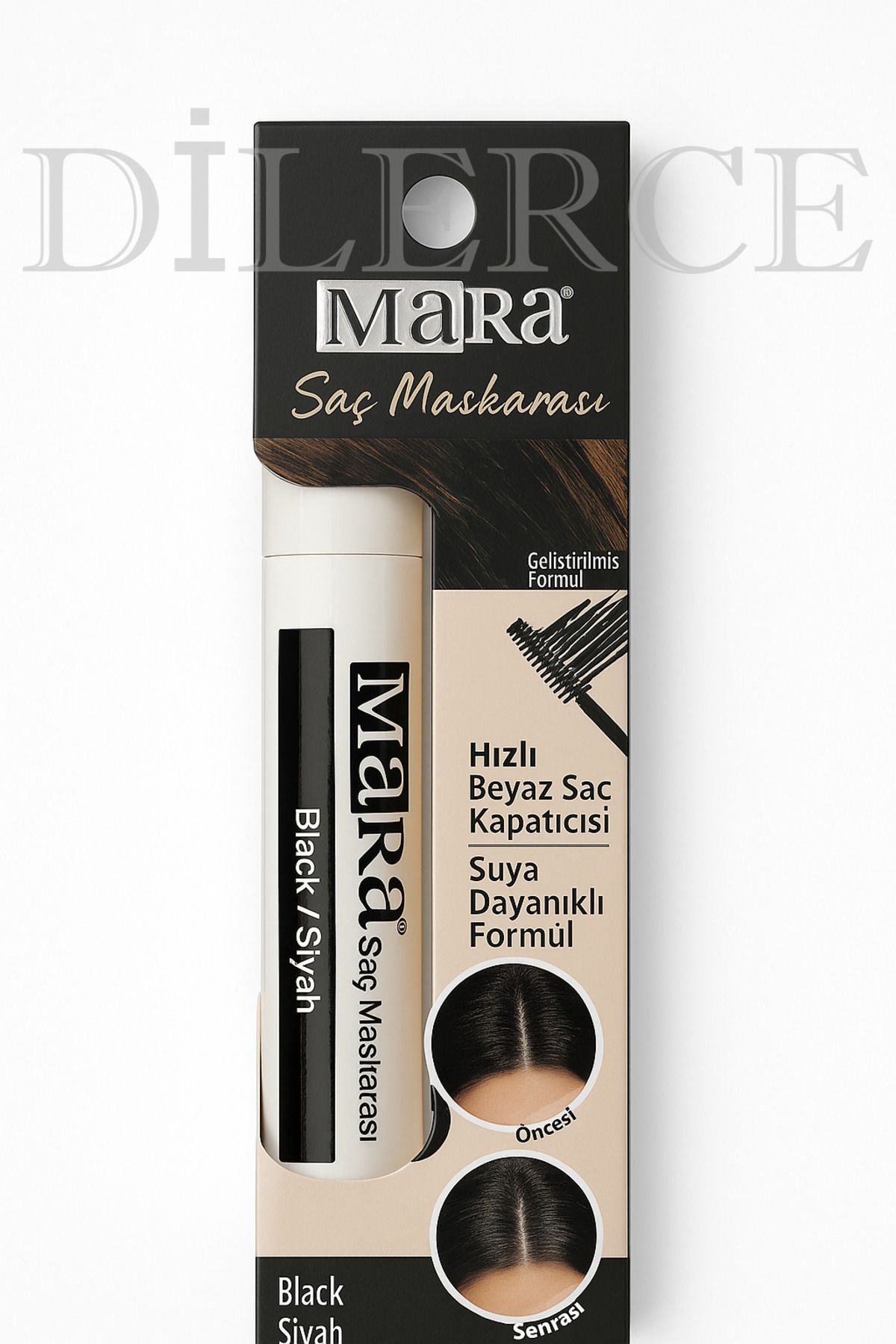 Mara Açık Kumral Saç Maskarası 6 ml