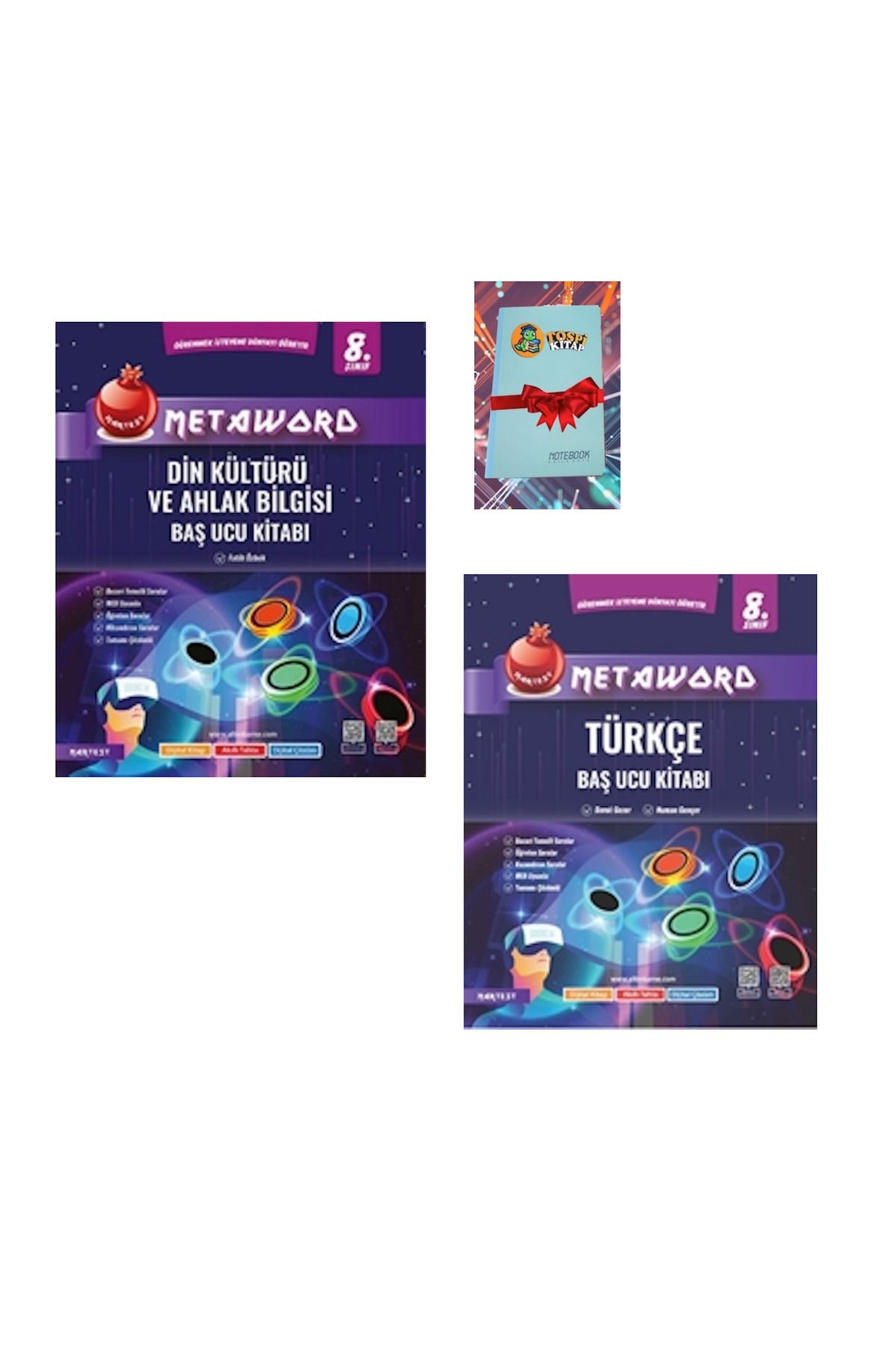 Nartest Yayınları 8. Sınıf Metaword DİN KÜLTÜRÜ + TÜRKÇE ( NOT DEFTERİ HEDİYE)