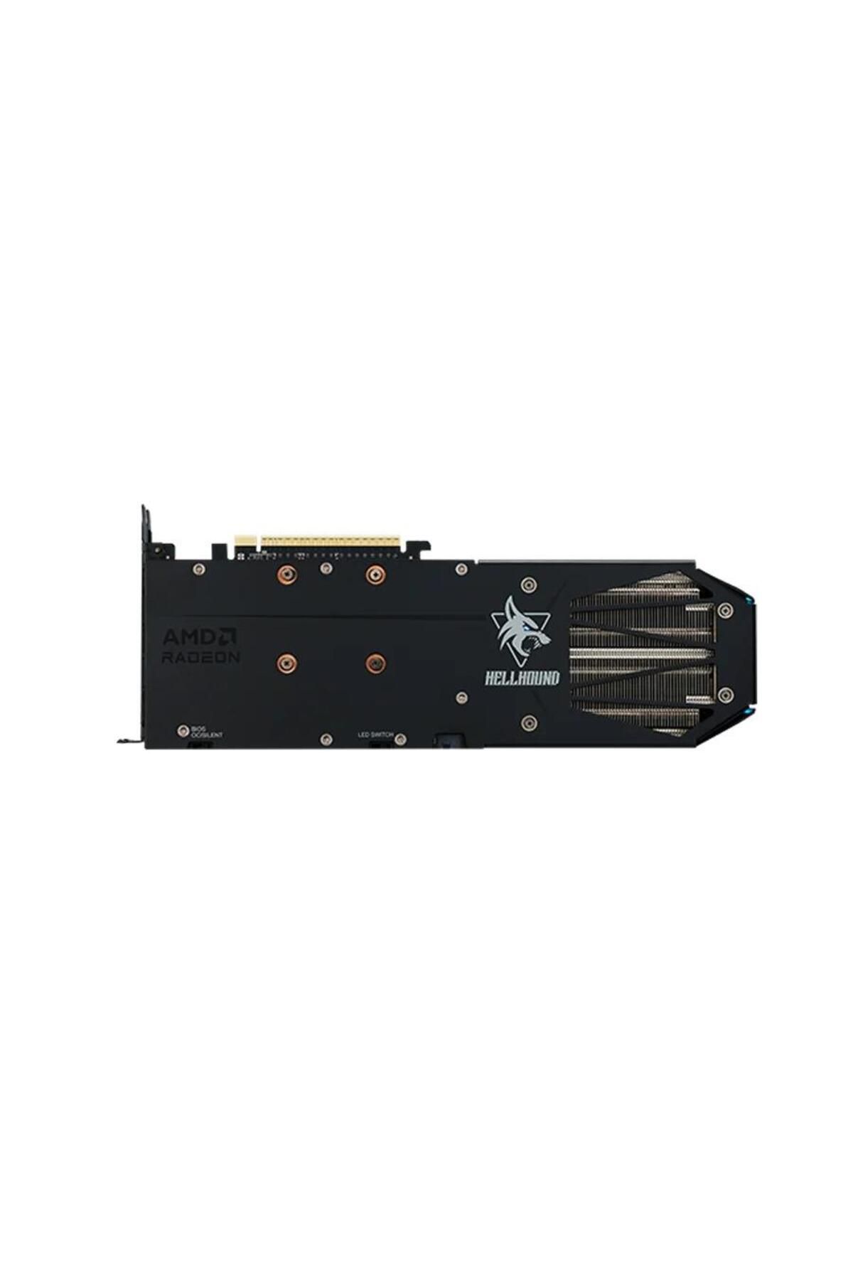 POWERCOLOR-Hellhound Rx9060Xt 8Gb Gddr6 (Rx9060Xt 8G-L/Oc) Graphics Card 4