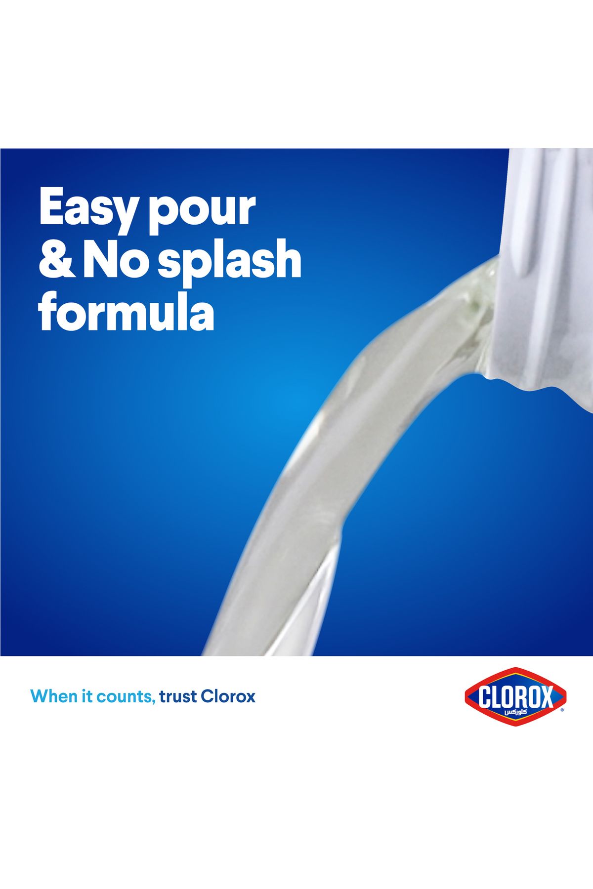 Clorox-Platinum Bleach Crisp Lemon 3.78 Litres Powerful Disinfectant & Stain Remover With Fresh Scent 5