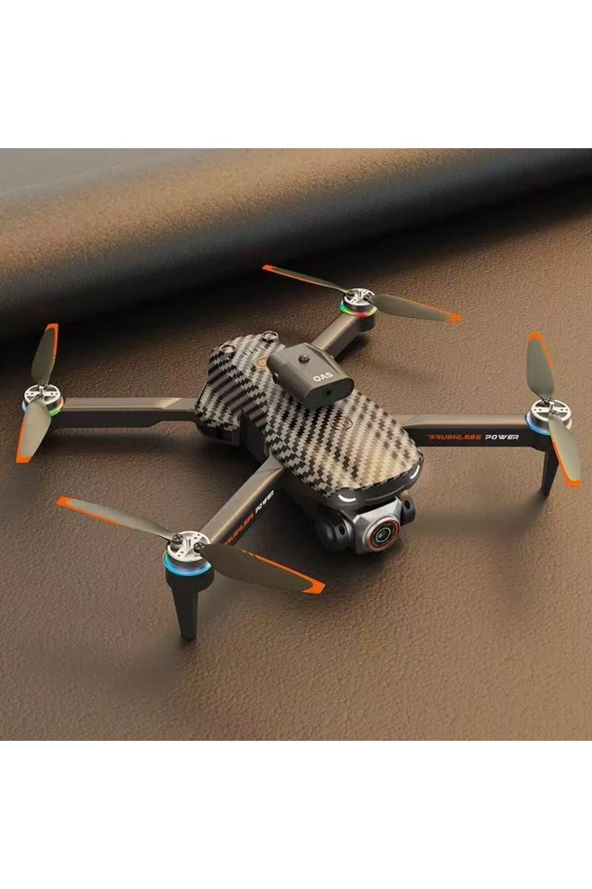Aırstorr Esc Kamera Drone Fırçasız Motor Uzaktan Kumanda Ekran Soğuk Işıklar 2.4G Rc Quadcopter İrtifa Tutun