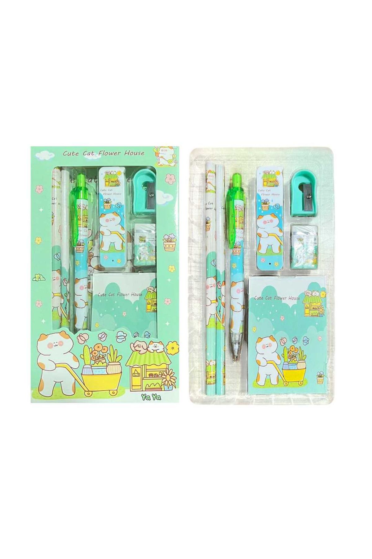 Art Tone DİNOSAURS - SUMMER - UNDERSEA WORLD - CUTE CAT 7 PARÇA