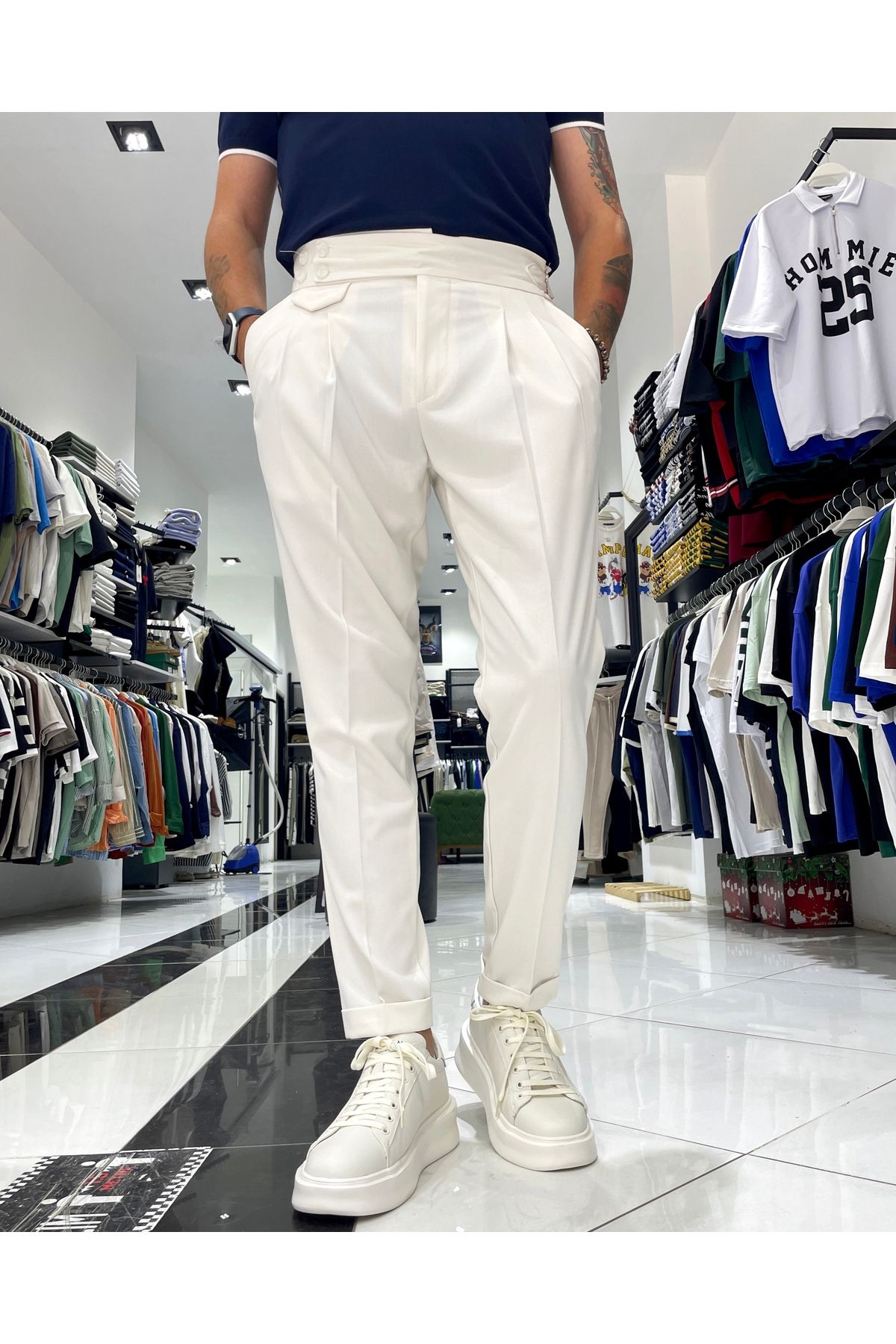 Higo Man Erkek Old Money İtalyan Kesim Pantolon