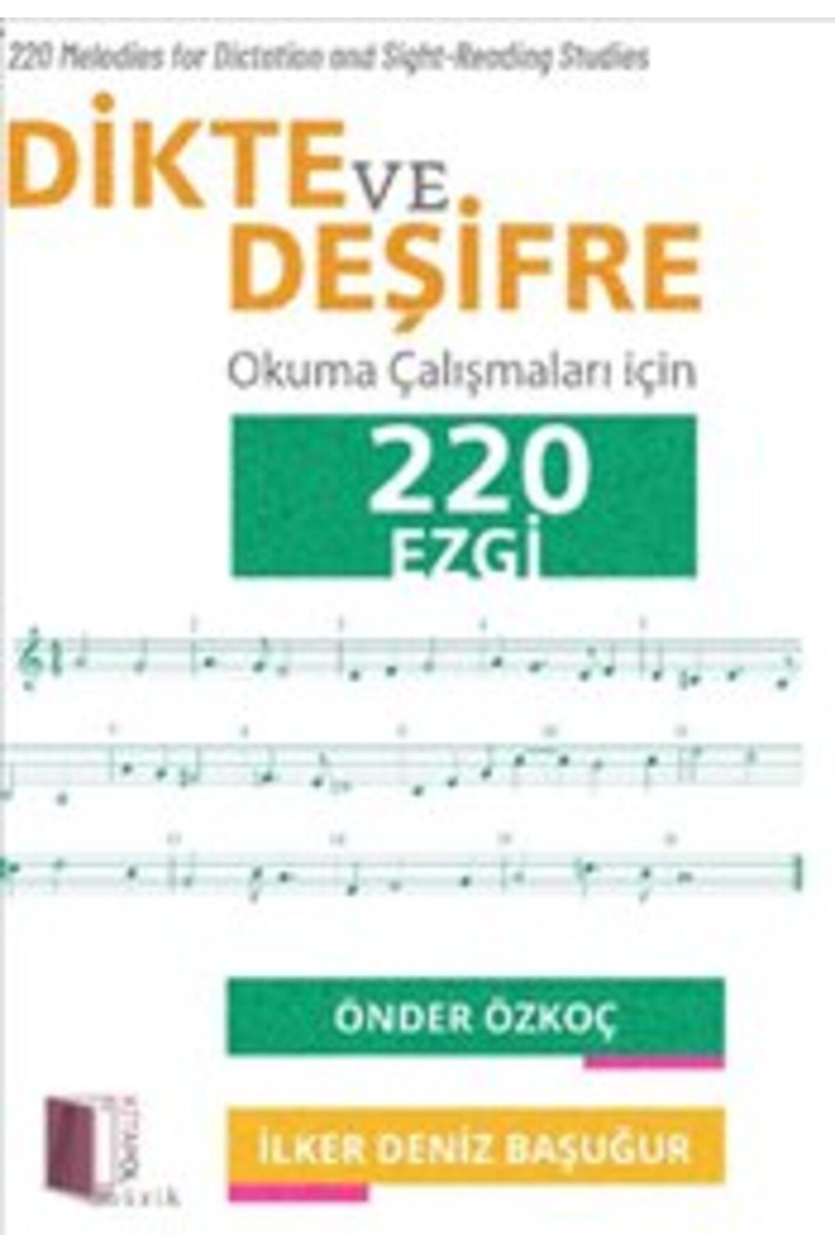Kitapol Yayınları Dikte ve Deşifre Okuma Çalışmaları için 220 Ezgi