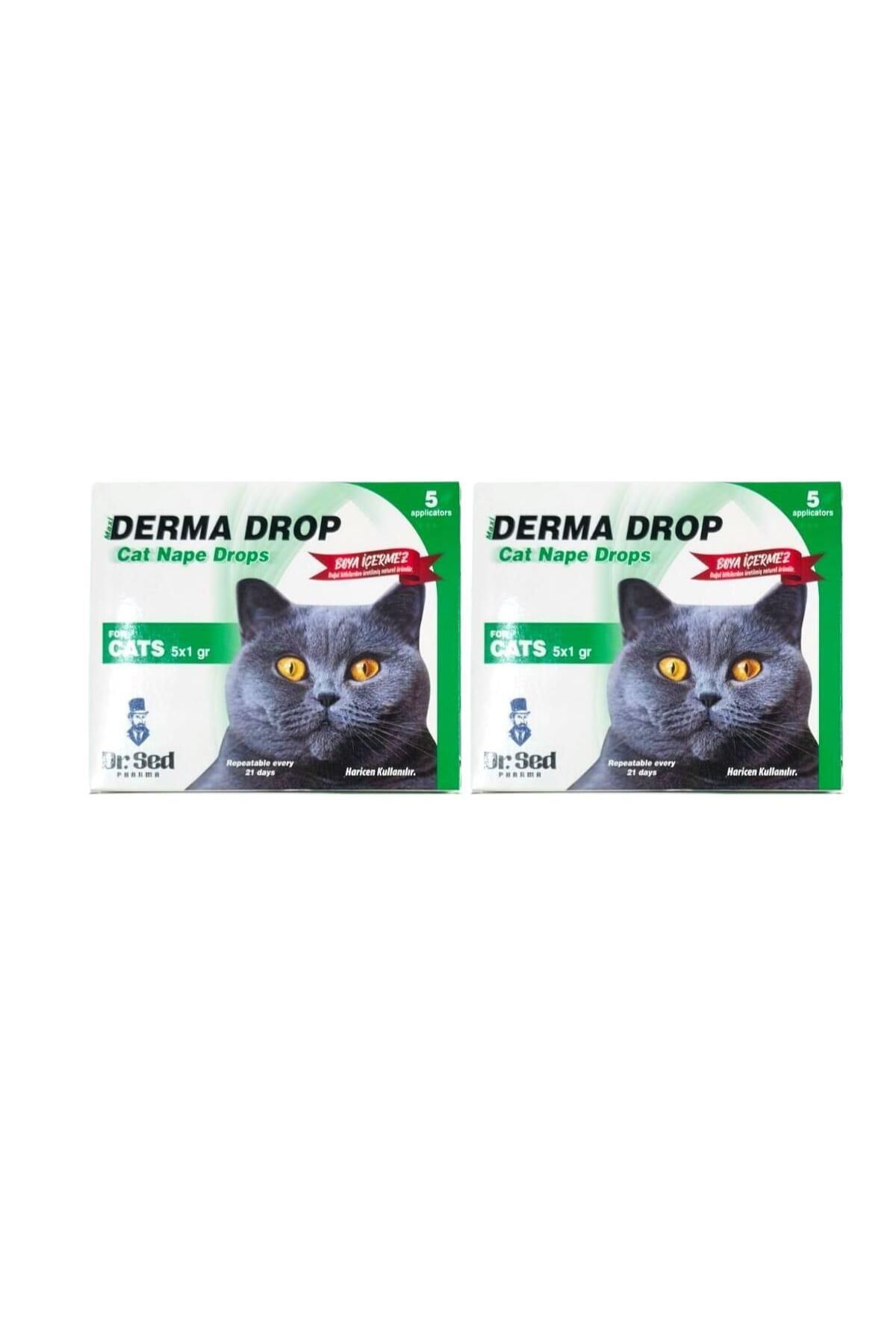 Dr.Sed Kediler İçin Bitkisel Bakım Damlaları – 5 x 1 ml Şase 2 Kutu