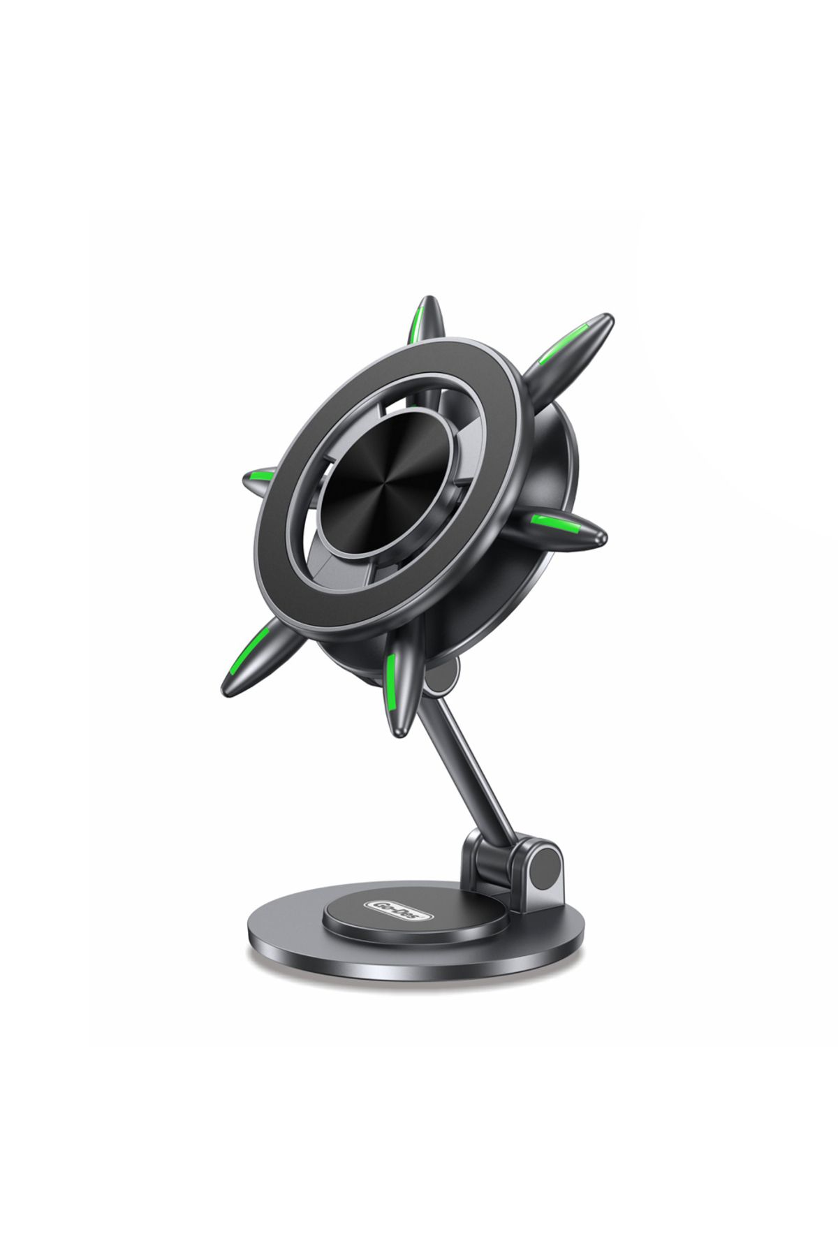 Go-Des Go Des GD-HD332 360 Derece Dönebilen Fosforlu Magnetik Metal Stand Siyah
