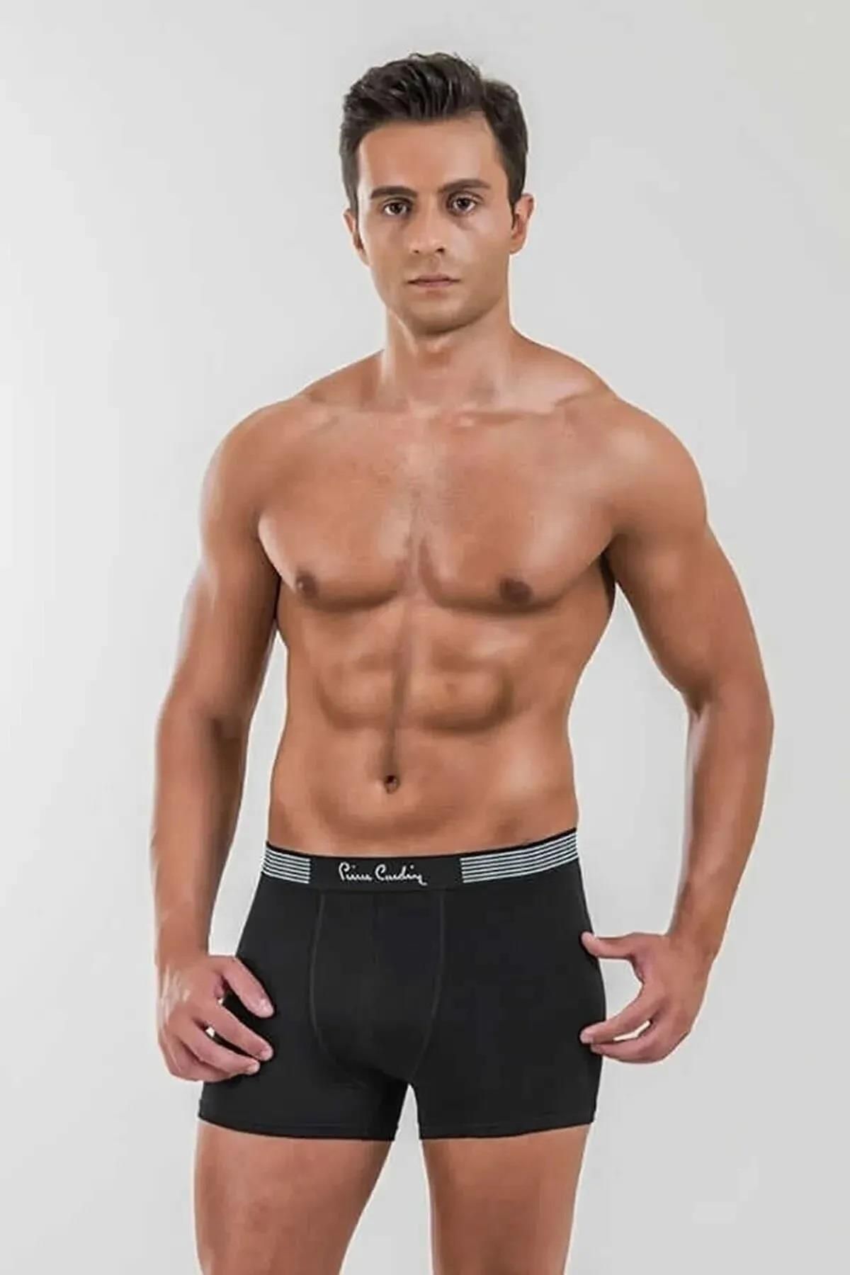 Pierre Cardin 3 Adet Erkek Modal Boxer, %47 Modal, %47 Pamuk, %6 Elastan