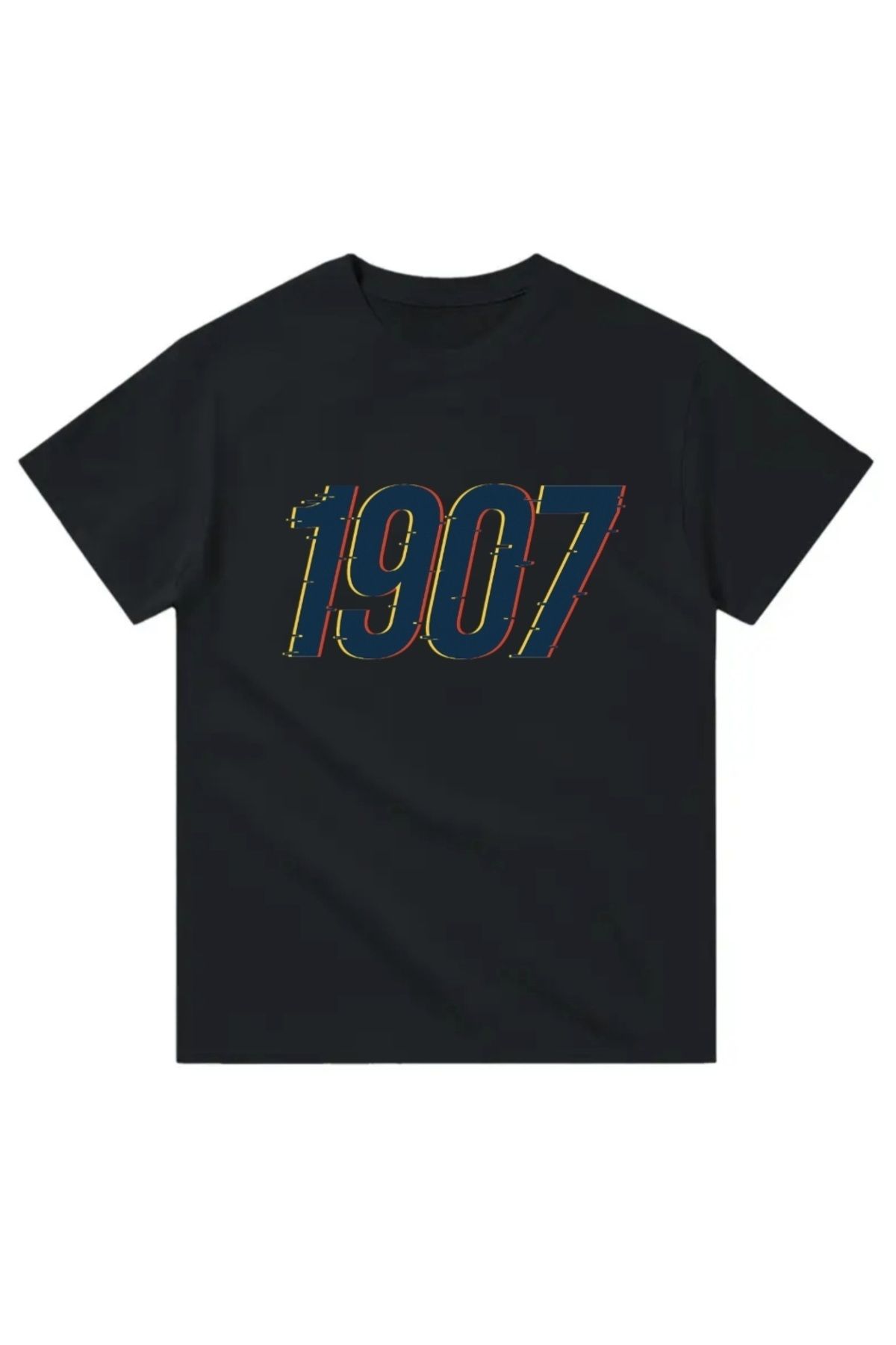 Yeta 1907 Glitch Efekt Tişört