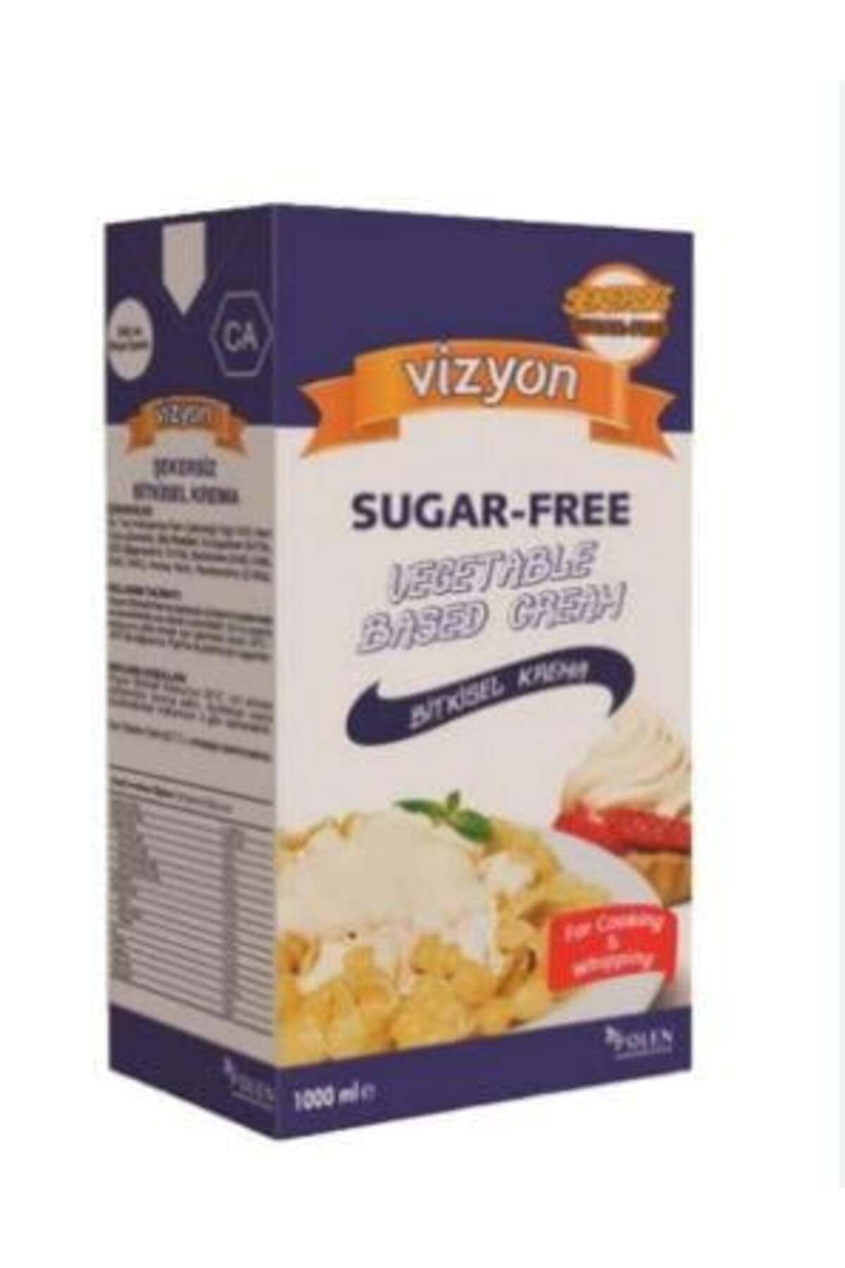 Adana Pasta Malzemeleri SIVI ŞANTİ VİZYON ŞEKERSİZ