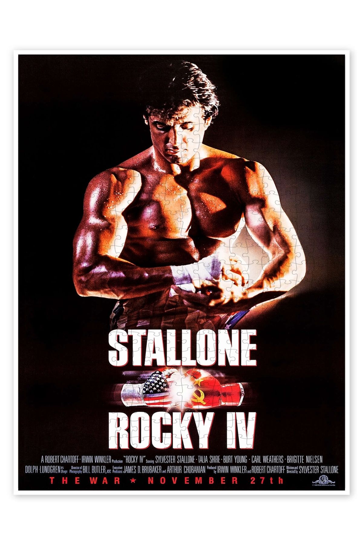 Jeronkarji Rocky IV 500 Parça Puzzle Yapboz Klasik Film Temalı