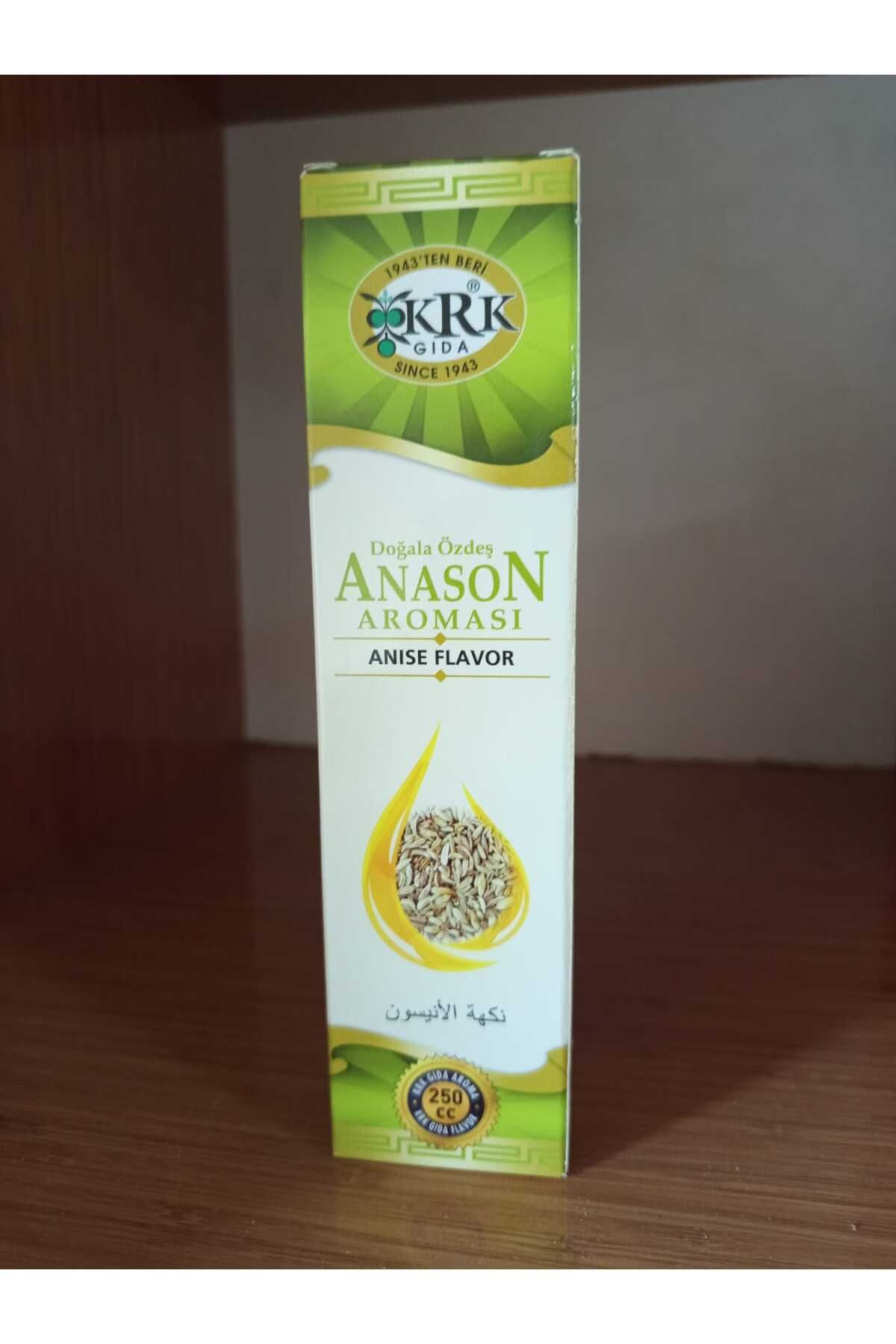 KRK GIDA 1943'TEN BERİ SİNCE 1943 Anason Aroma 250 cc.