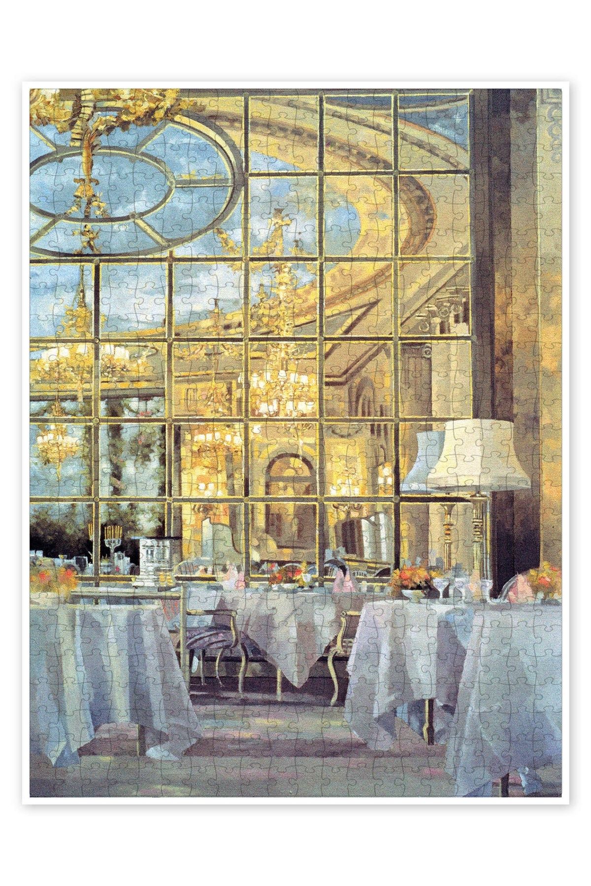 Jeronkarji Ritz 500 Parça Puzzle Yapboz Şehir Manzara Temalı Hobilik