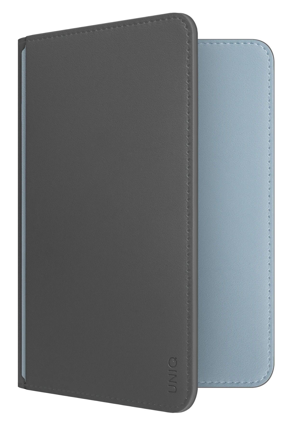 UNIQ Better By Design-Passport Wallet and Tracker (Find Feature) Rfid-Block Technology Vegan Leather Magnet Compartment 4