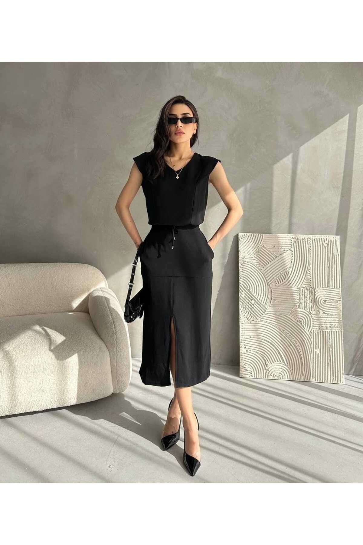 Maison La Femme Kadın Bluz Etek Takım