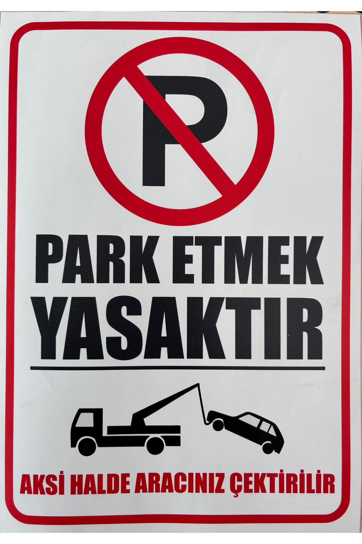 AVERY Park Etmek Yasak Etiketi 21x30 cm