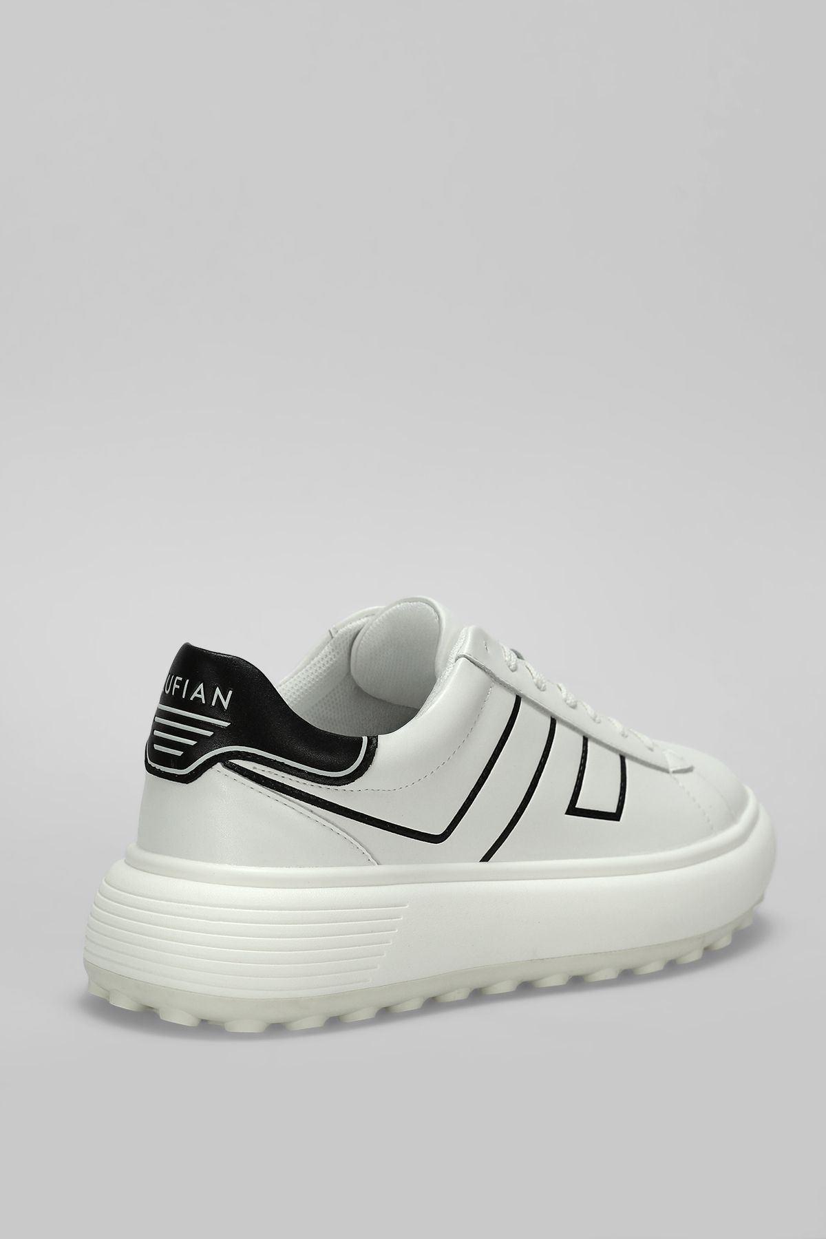 Lufian-111230269 Harold Smart Casual Pantofi pentru bărbați alb 2